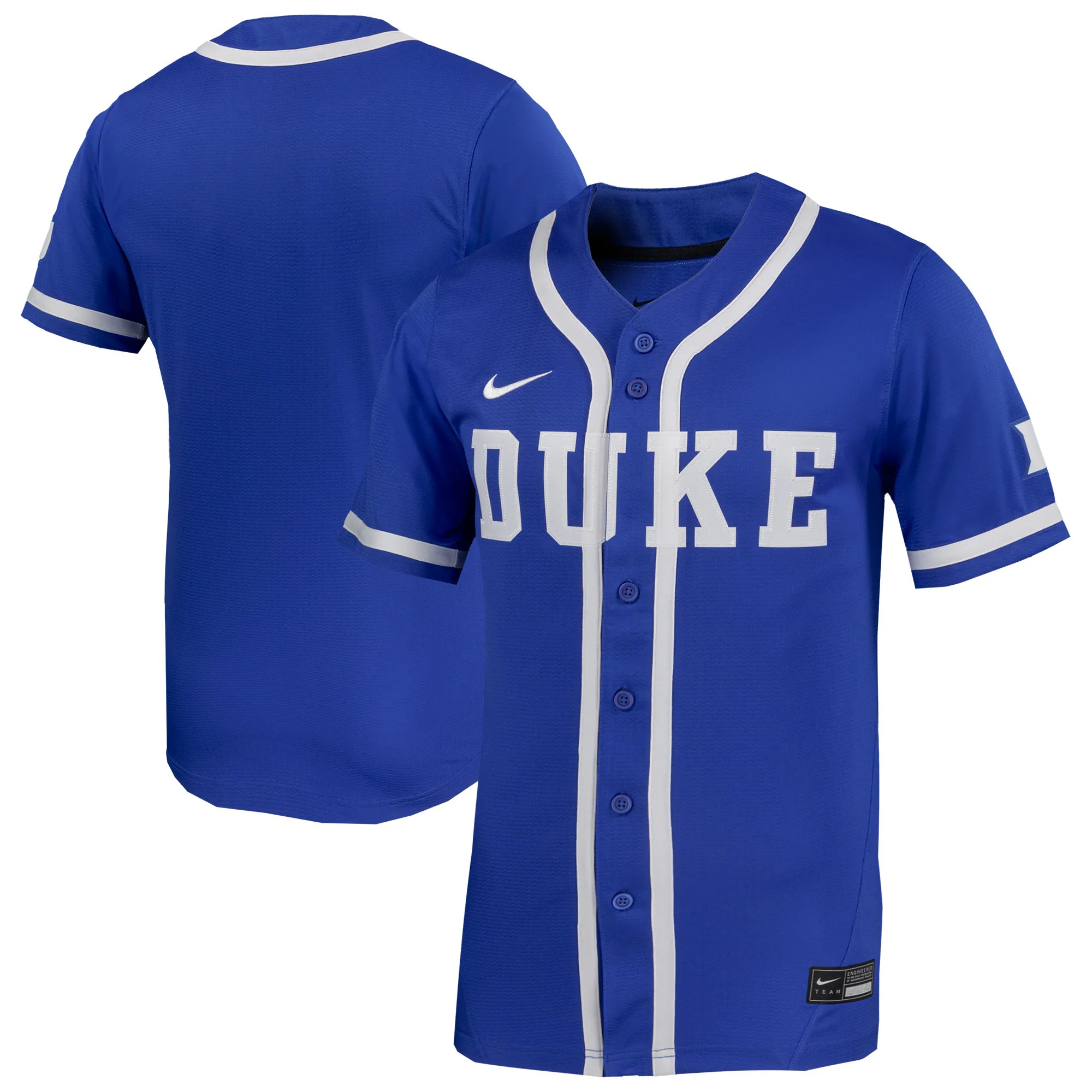 Hunk Wear - Duke Blue Devils Nike Unisex Replica Softball Jersey - Royal