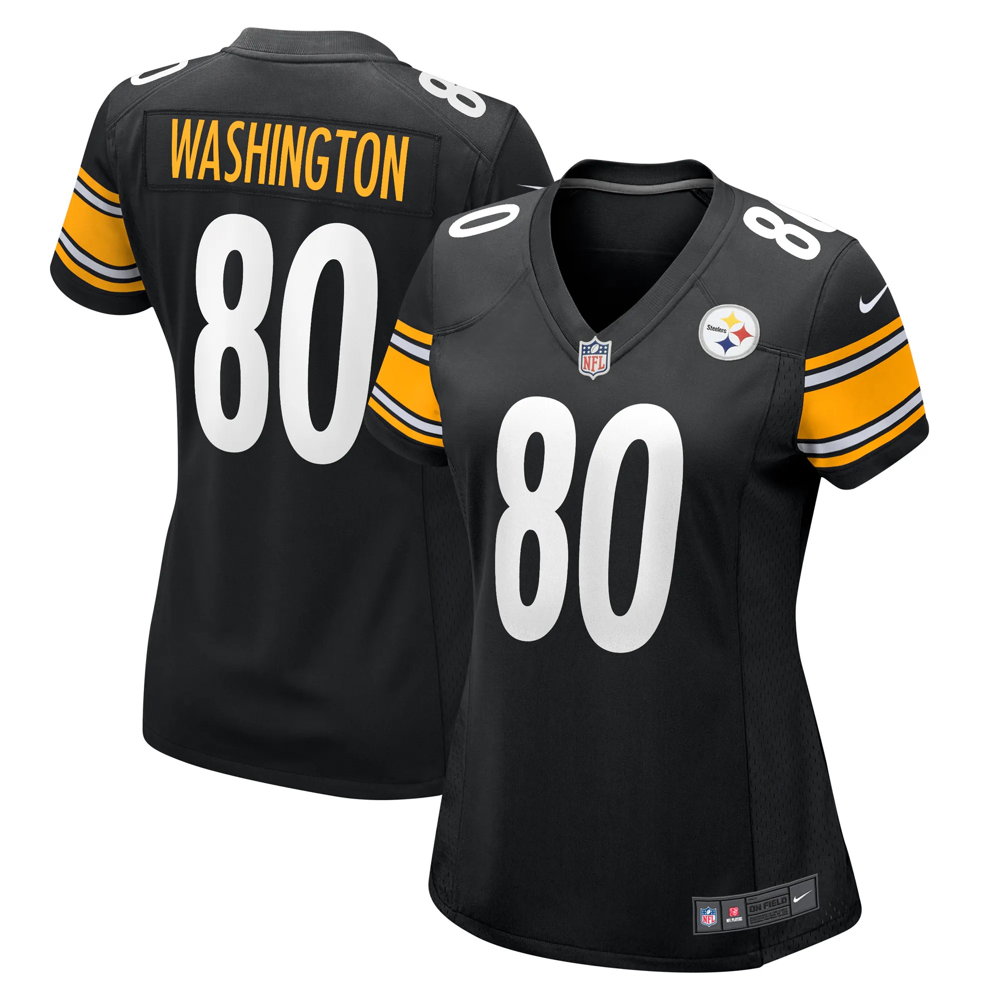 Hunk Wear - Darnell Washington Pittsburgh Steelers Nike Women's Game Jersey - Black
