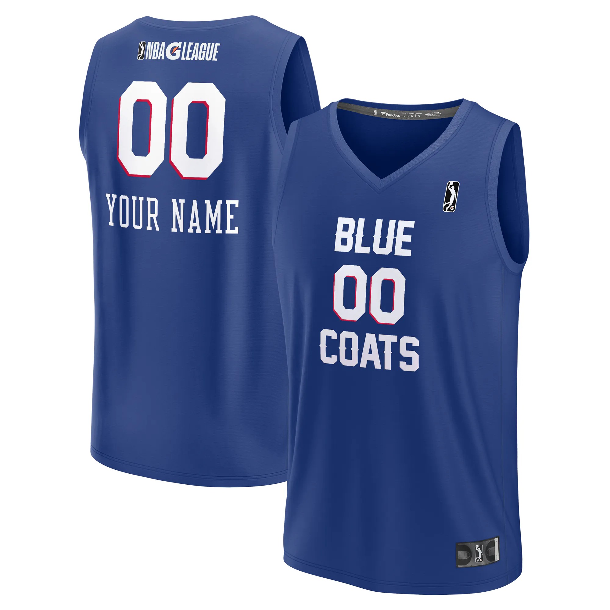 Hunk Wear - Delaware Blue Coats Fanatics Youth Replica Custom Jersey - Blue