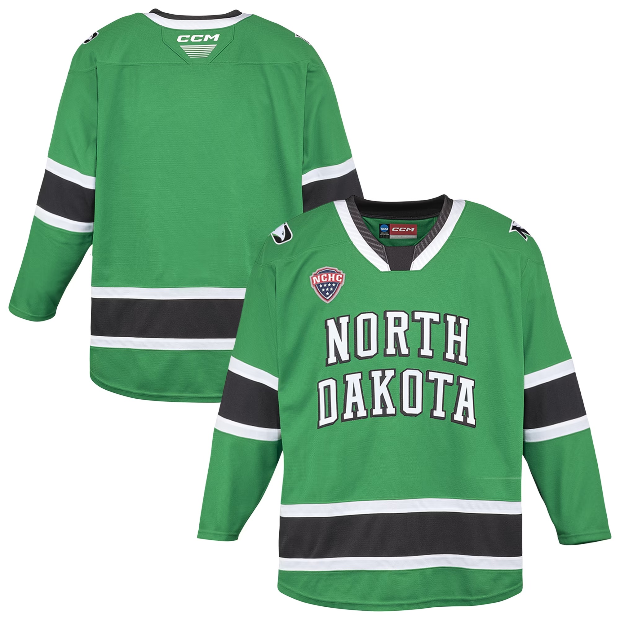 Hunk Wear - North Dakota CCM Replica Hockey Jersey – Kelly Green