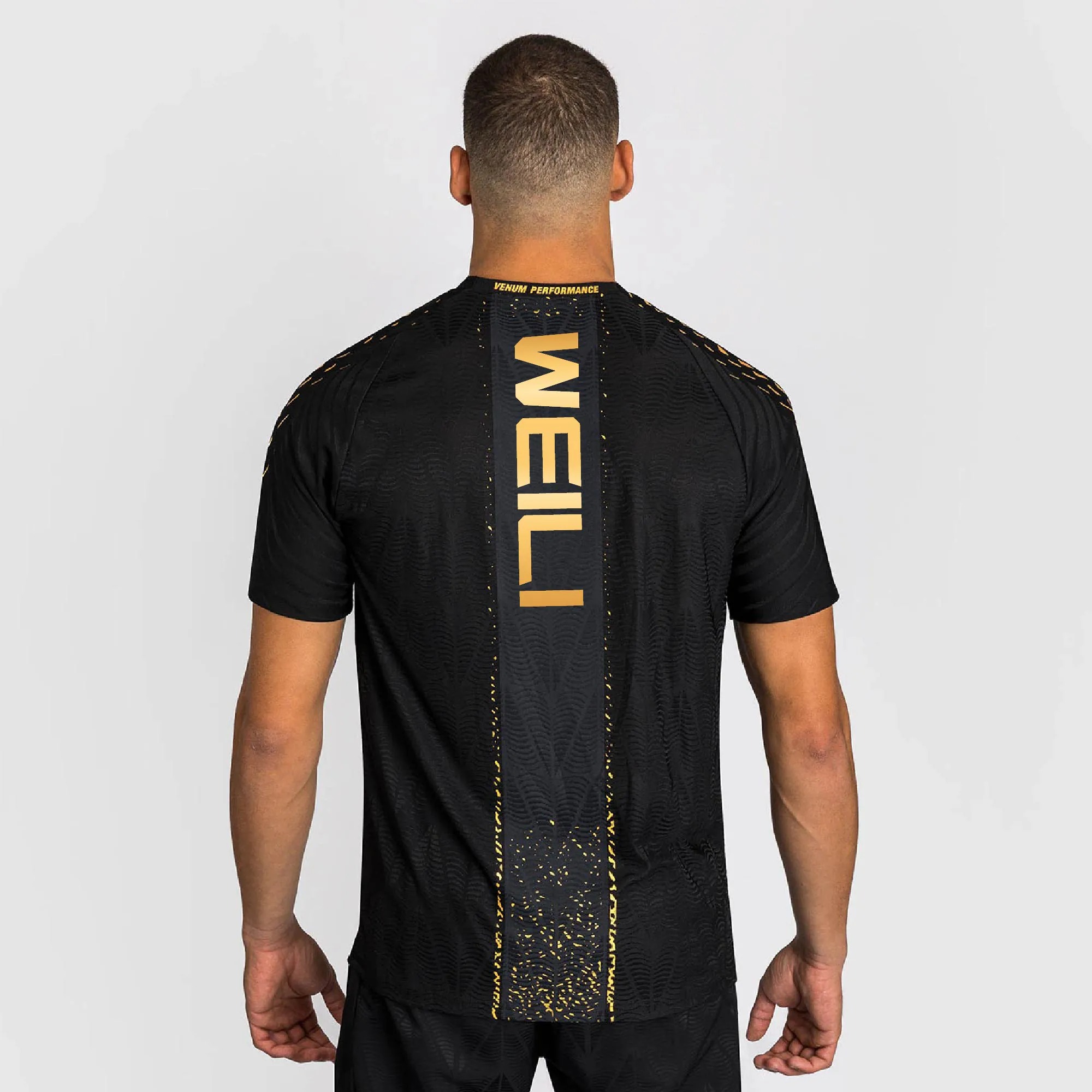 Hunk Wear - Zhang Weili UFC Zenith by Venum Authentic Fight Night Champion Walkout Jersey - Black_Gold