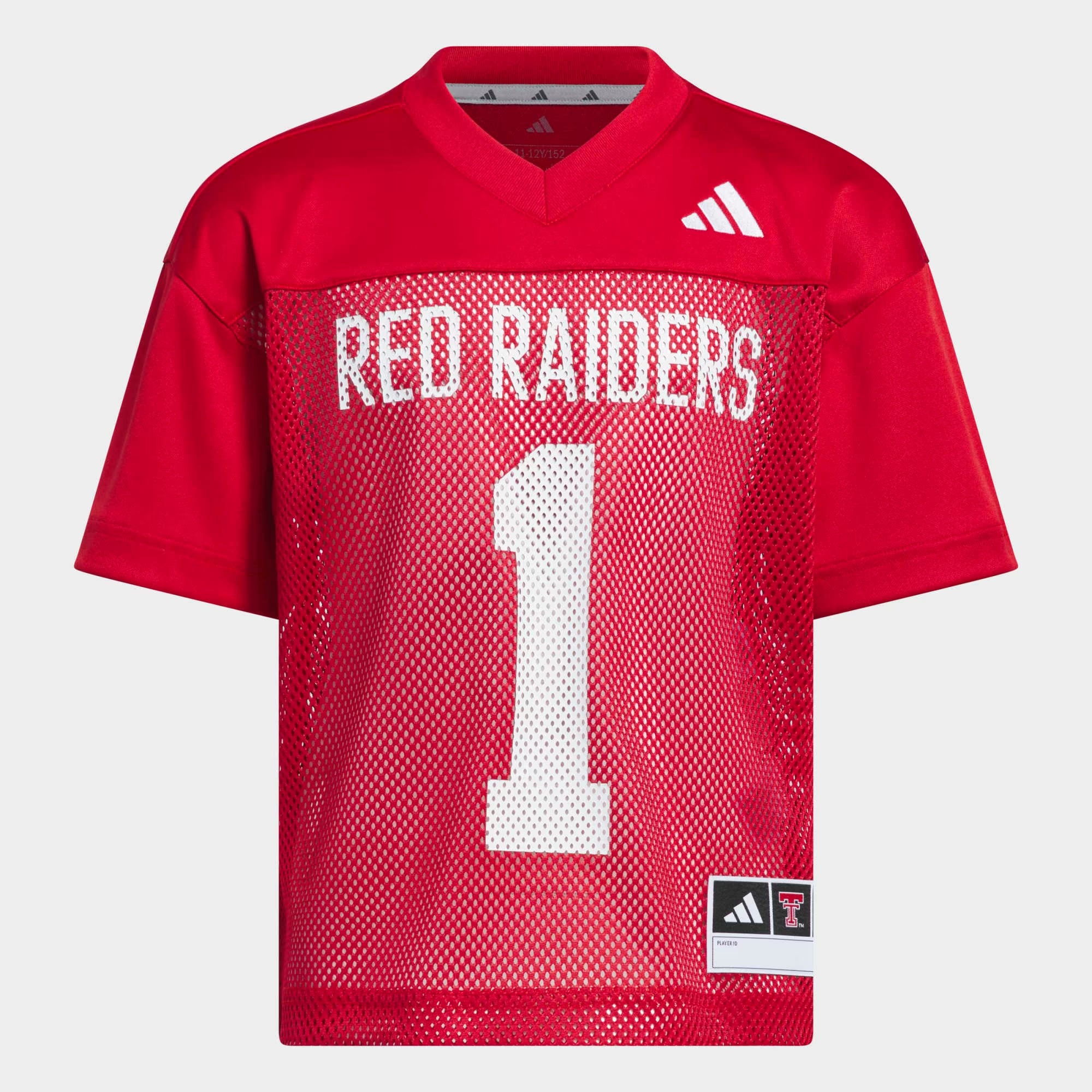 Hunk Wear - Texas Tech Red Raiders adidas Youth Tailgate Jersey - Red