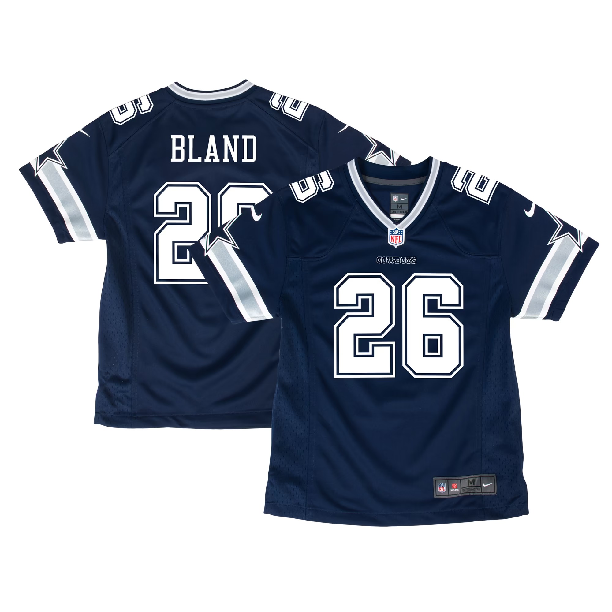 Hunk Wear - DaRon Bland Dallas Cowboys Nike Youth Game Jersey - Navy