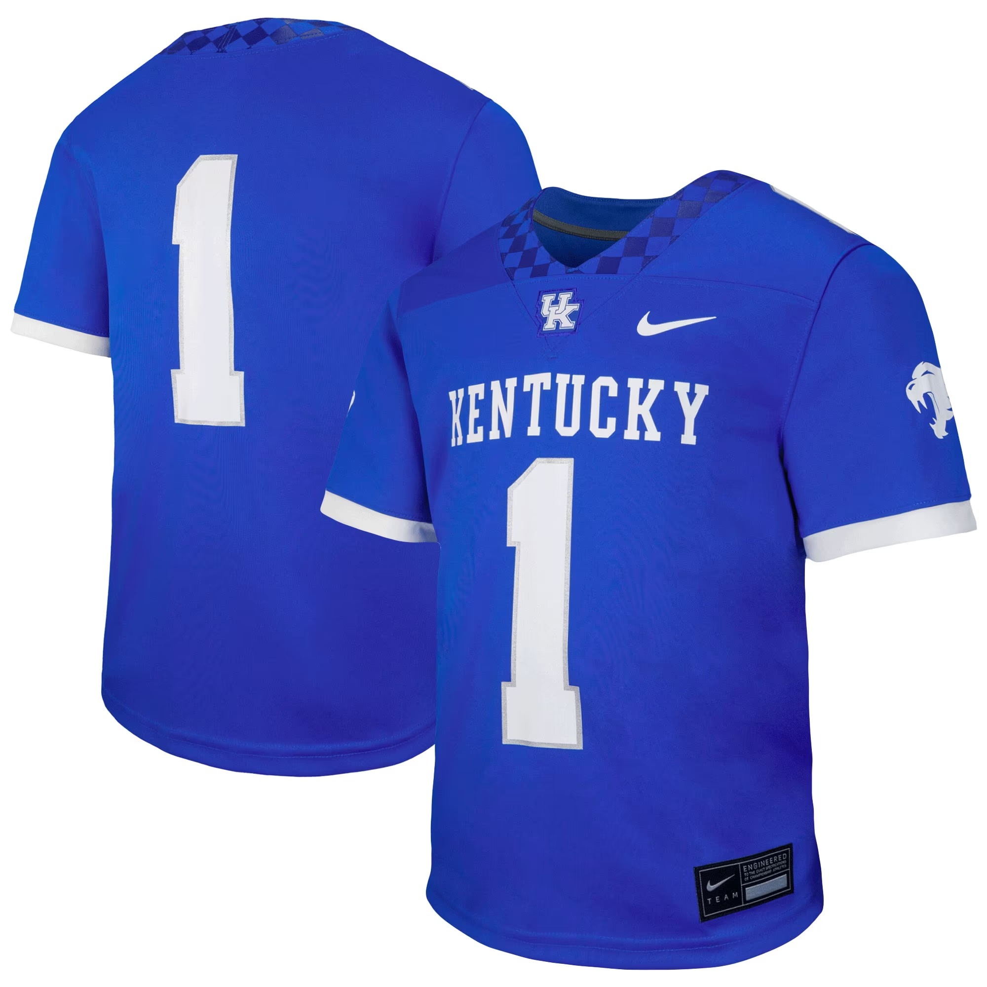 Hunk Wear - Kentucky Wildcats Nike Preschool Replica Football Jersey - Royal