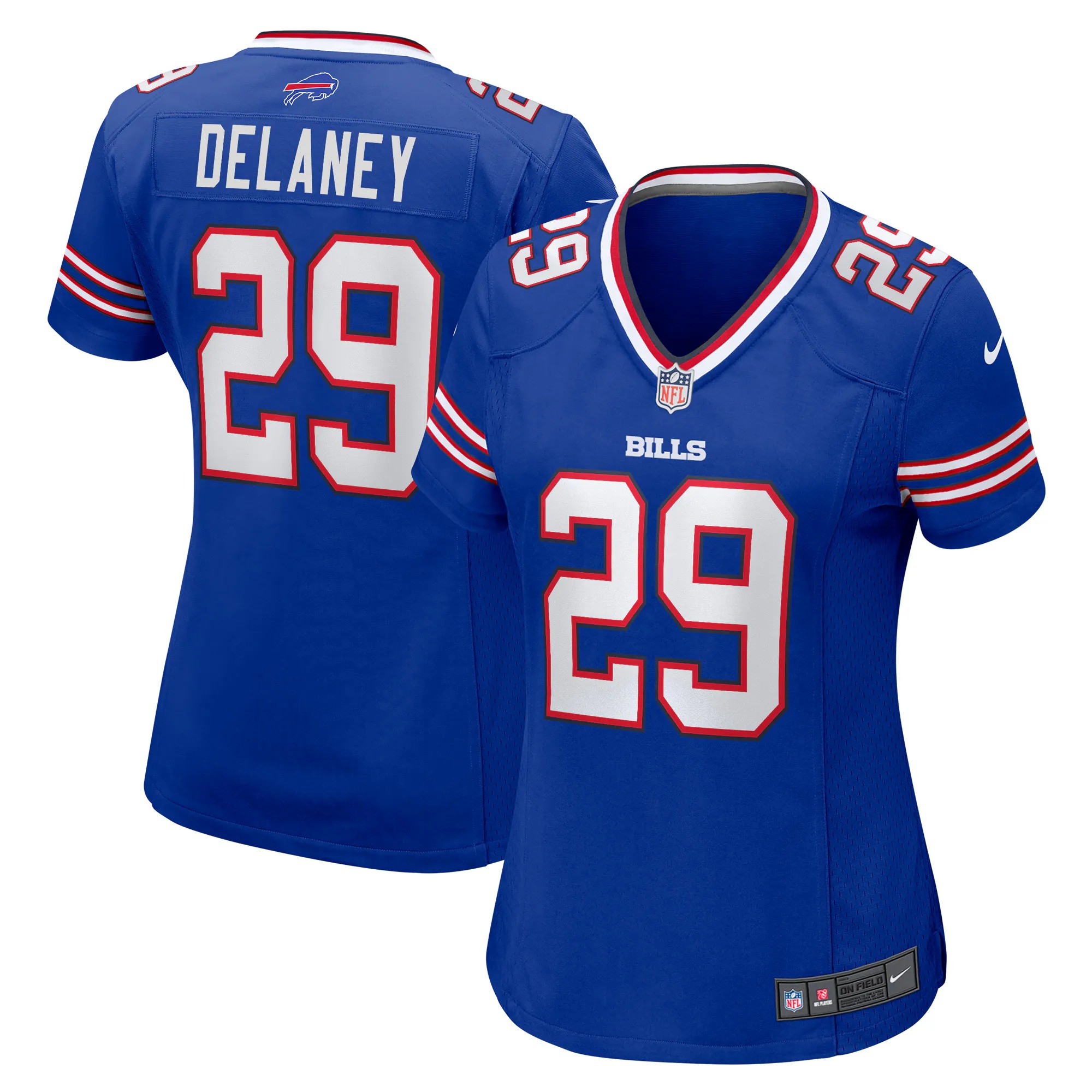 Hunk Wear - Dee Delaney Buffalo Bills Nike Women's Game Jersey - Royal