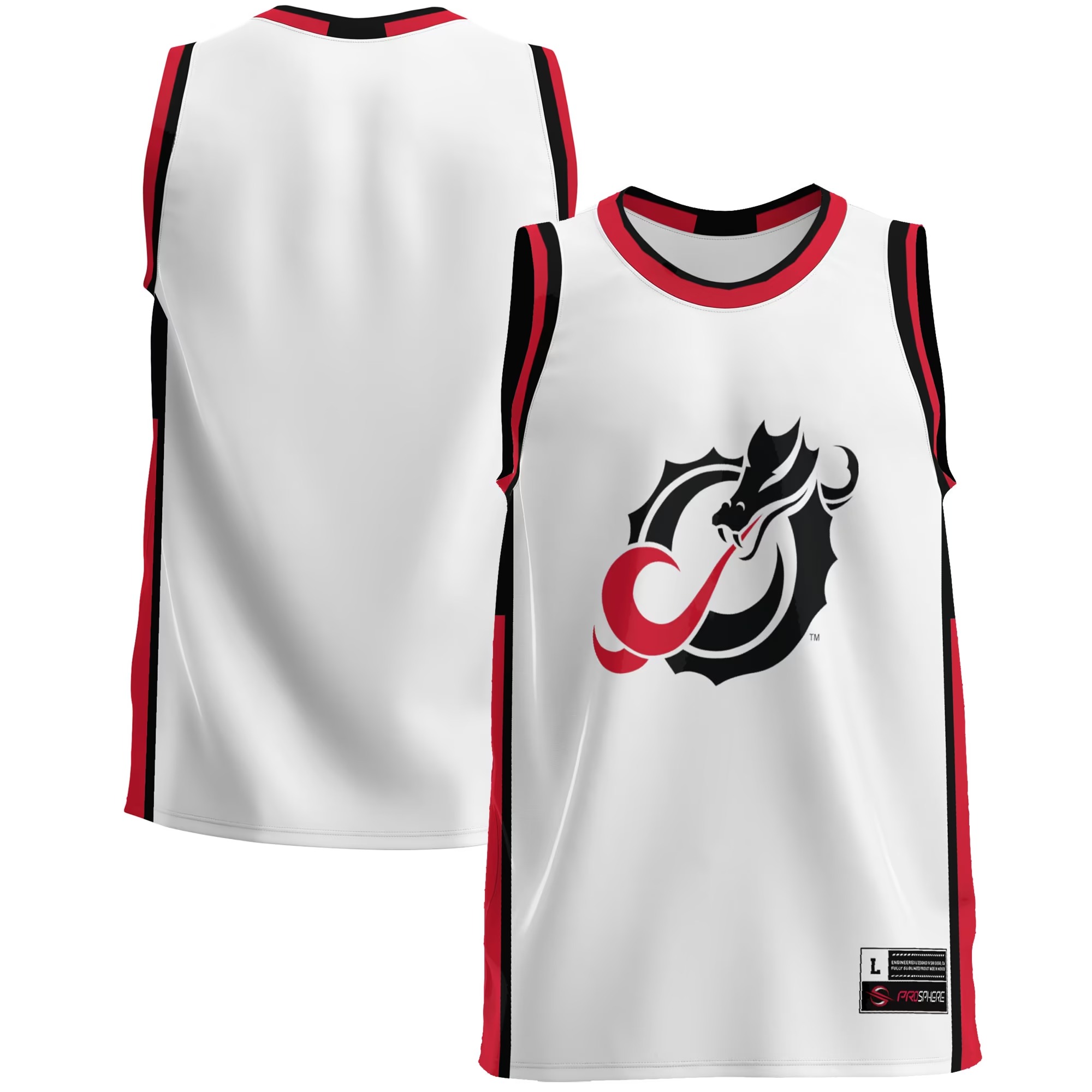 Hunk Wear - Minnesota State Moorhead Dragons GameDay Greats Lightweight Basketball Jersey - Red