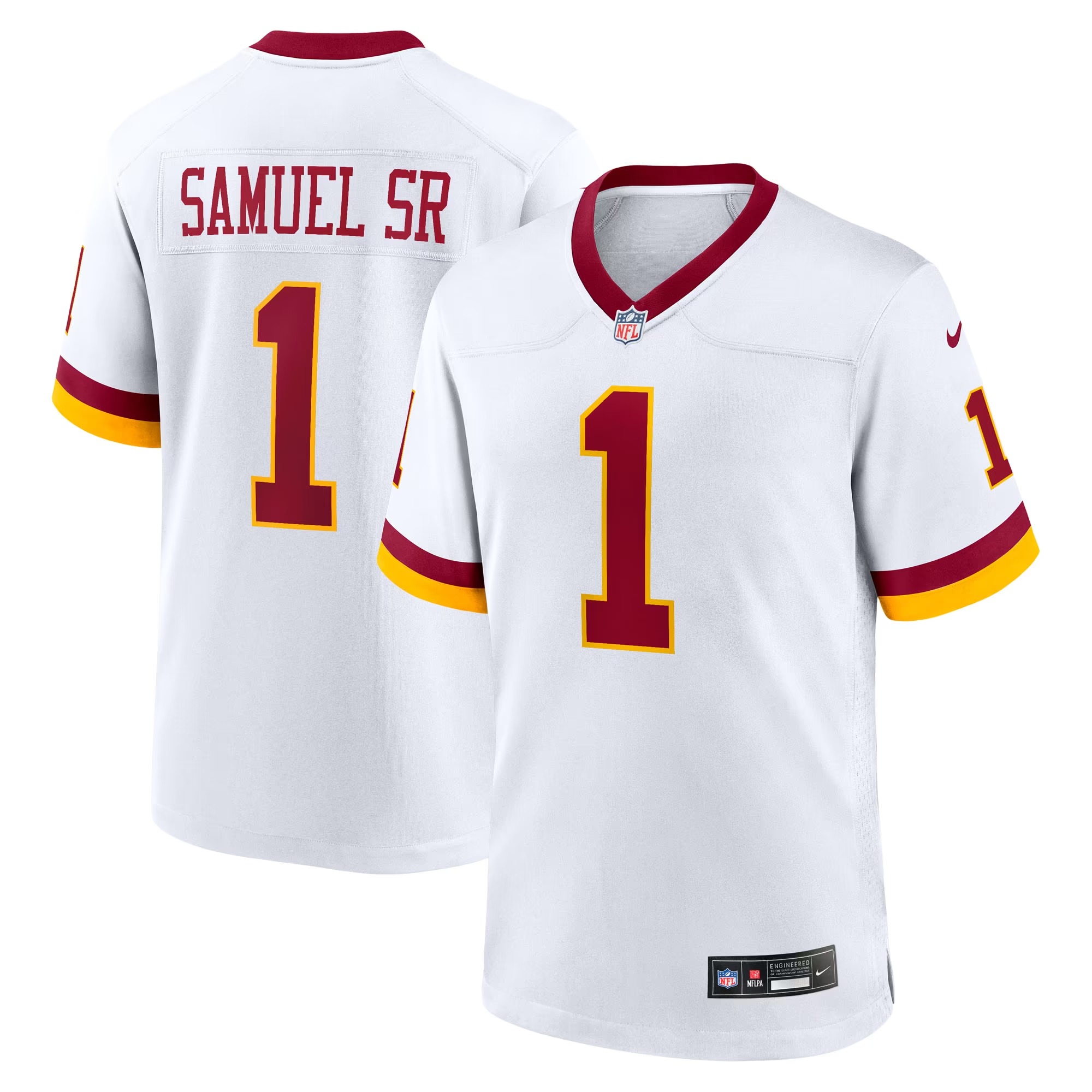 Hunk Wear - Deebo Samuel Sr Washington Commanders Nike Game Super Bowl Era Jersey - White