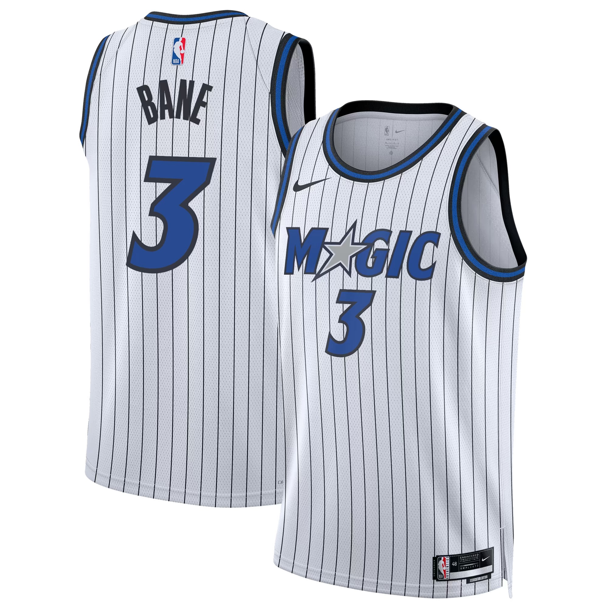 Hunk Wear - Desmond Bane Orlando Magic Nike Unisex Swingman Player Jersey - Association Edition - White