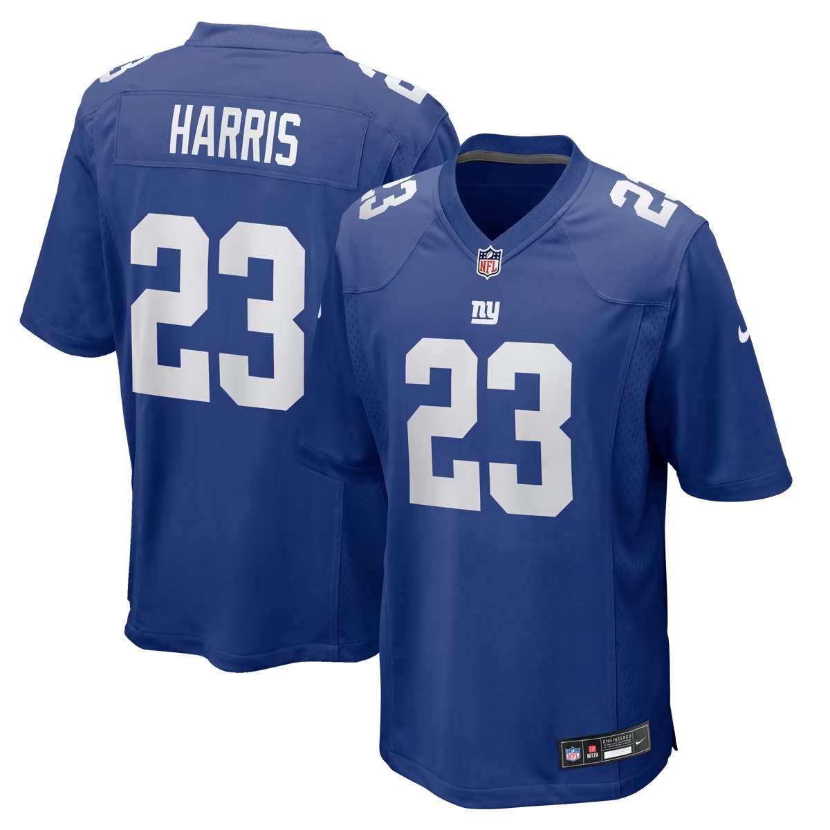 Hunk Wear - Najee Harris New York Giants Nike Team Game Jersey - Royal