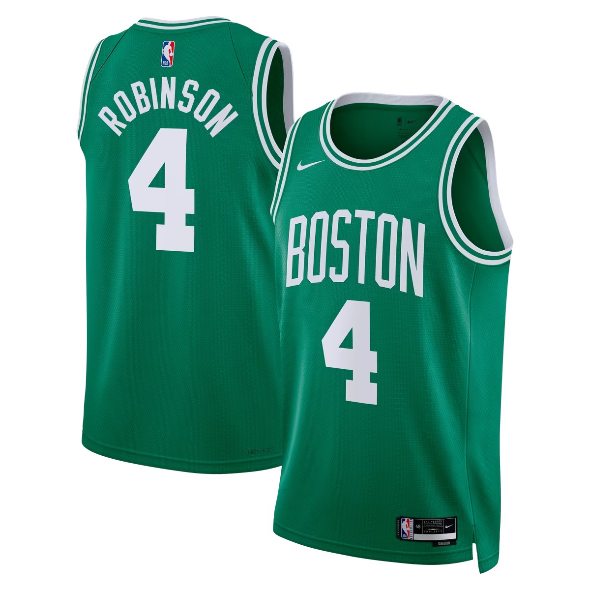 Hunk Wear - Mitchell Robinson Boston Celtics Nike Unisex Swingman Jersey - Icon Edition - Kelly Green