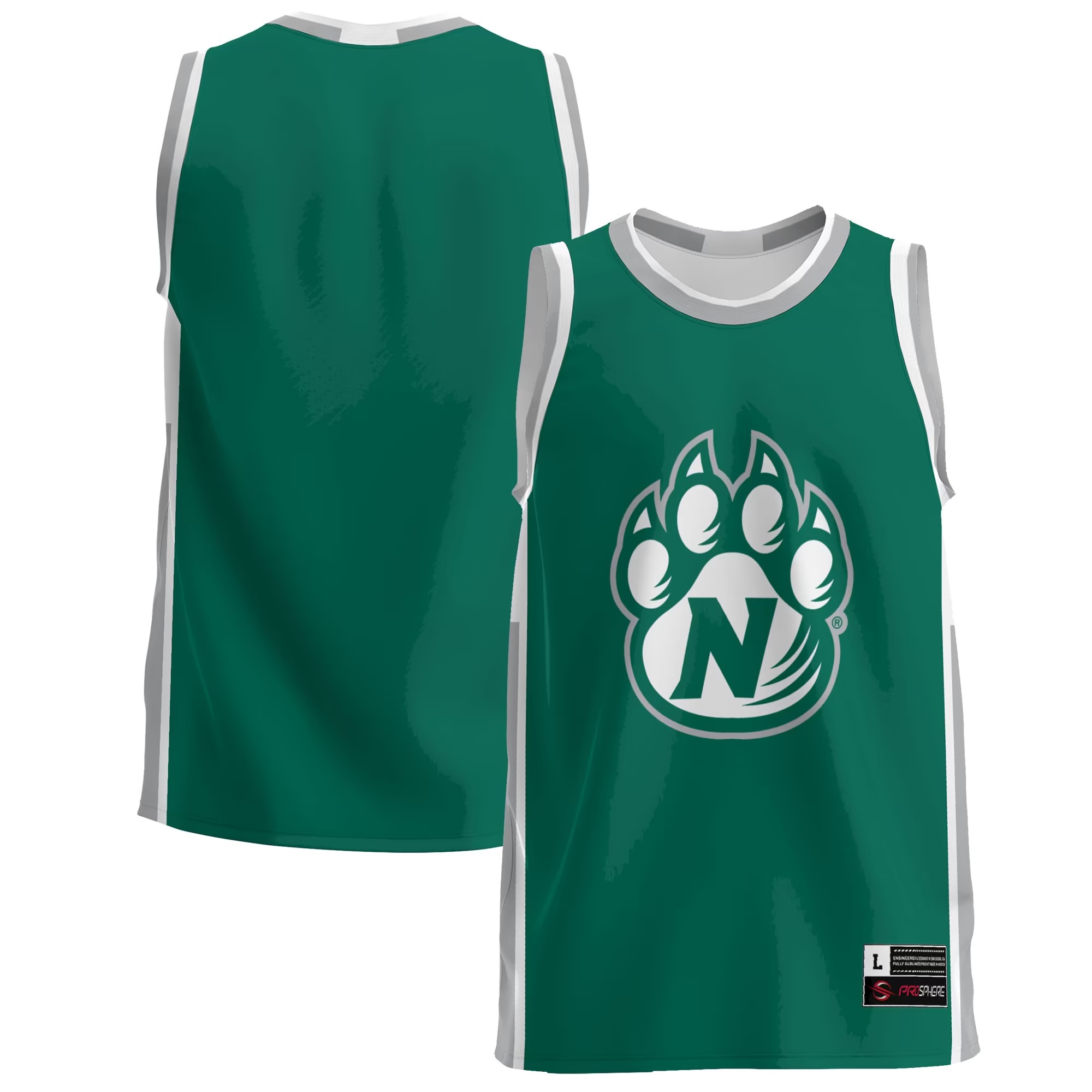 Hunk Wear - Northwest Missouri State Bearcats GameDay Greats Lightweight Basketball Jersey - Green