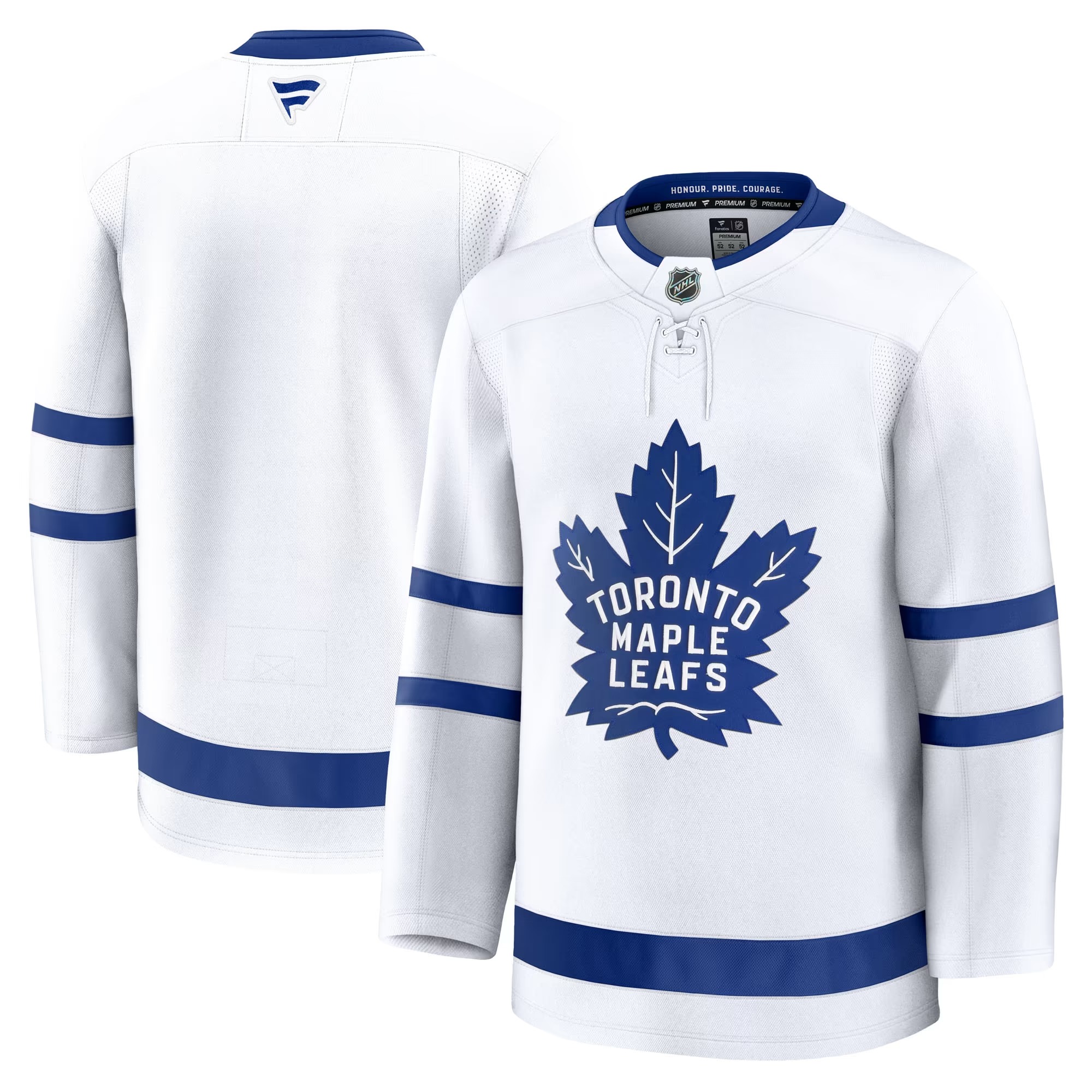 Hunk Wear - Toronto Maple Leafs Fanatics Away Premium Jersey - White