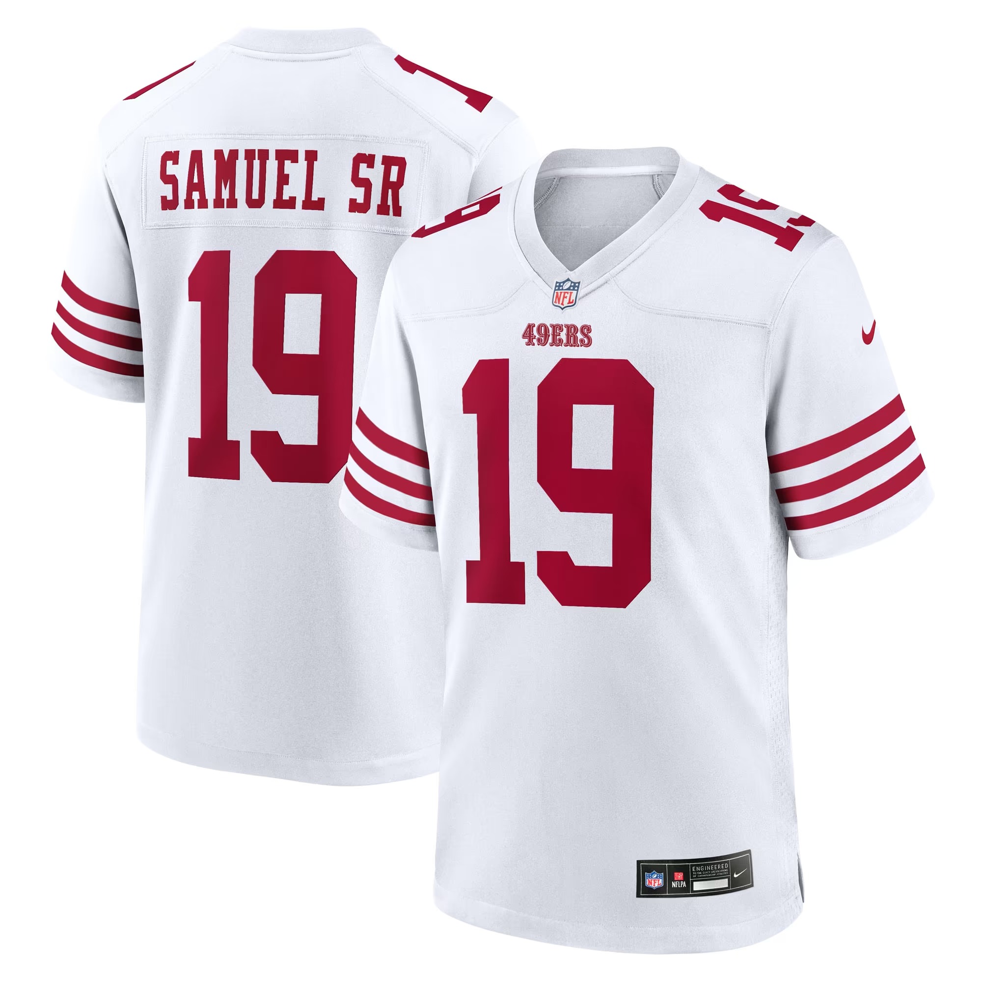 Hunk Wear - Deebo Samuel Sr San Francisco 49ers Nike Game Jersey - White