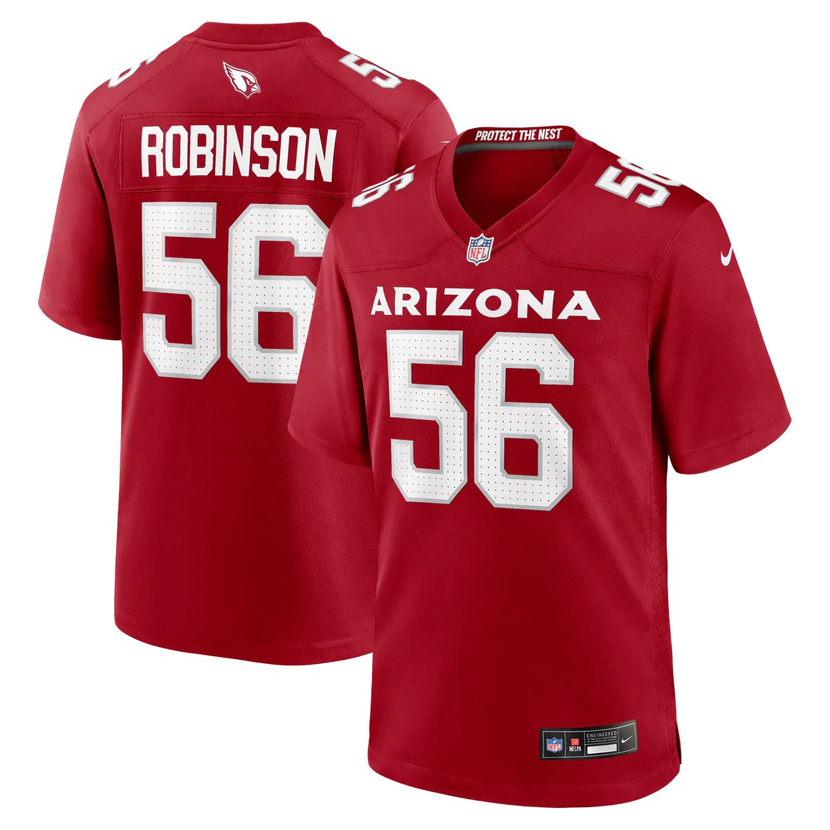 Hunk Wear - Darius Robinson Arizona Cardinals Nike Player Game Jersey - Cardinal