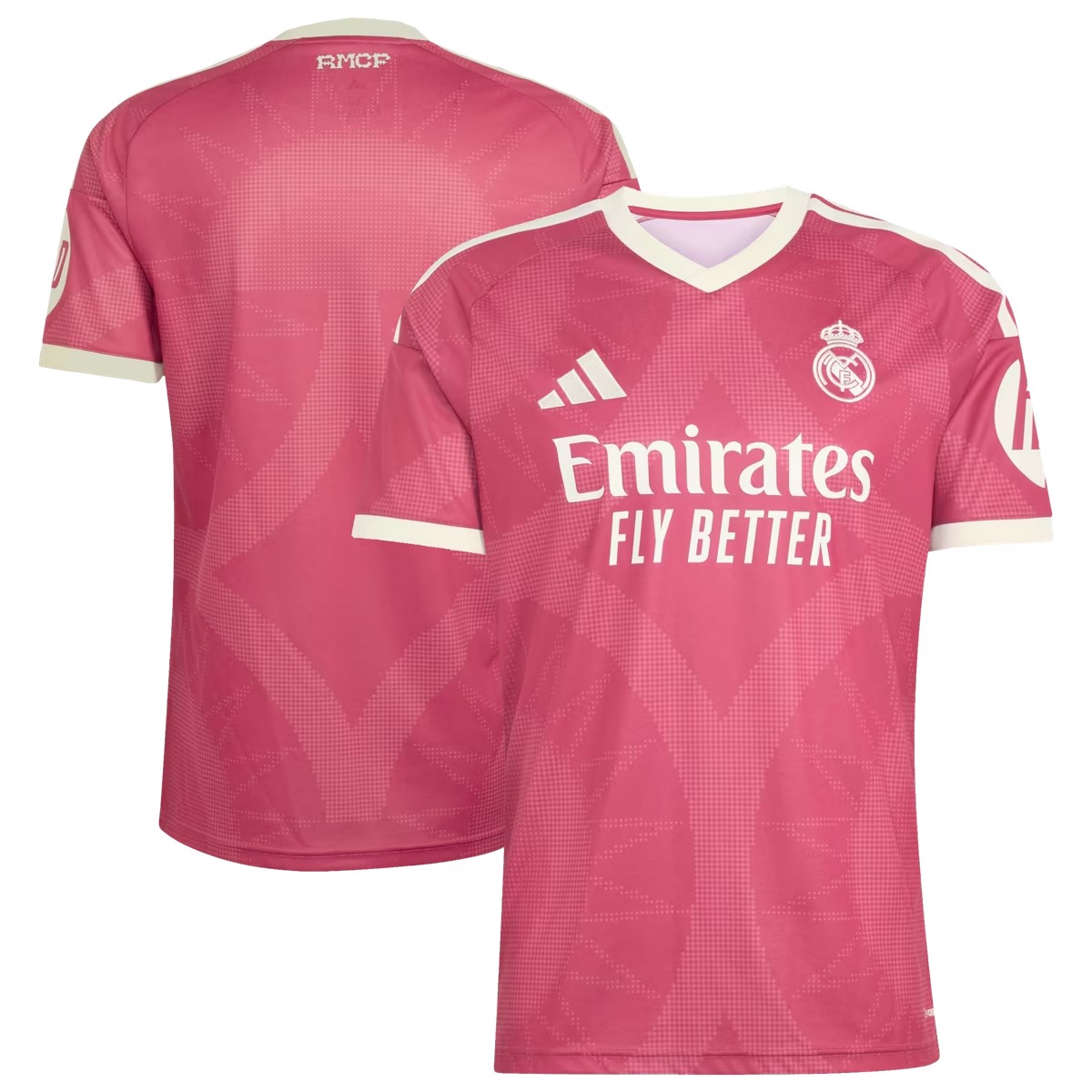 Hunk Wear - Real Madrid adidas 2026_27 Third Replica Jersey - Pink