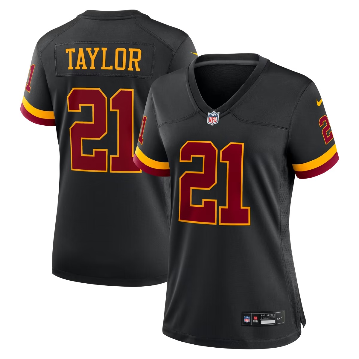 Hunk Wear - Sean Taylor Washington Commanders Nike Women's Hail Raiser Alternate Retired Game Jersey - Black