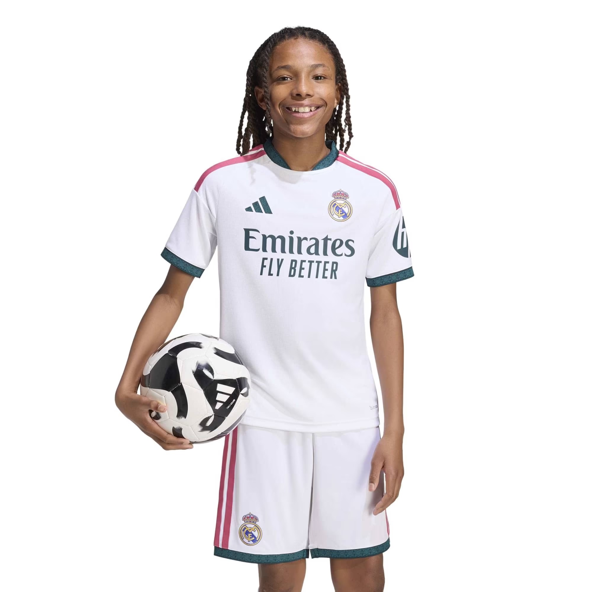 Hunk Wear - Real Madrid adidas Youth 2026_27 Home Replica Jersey - White