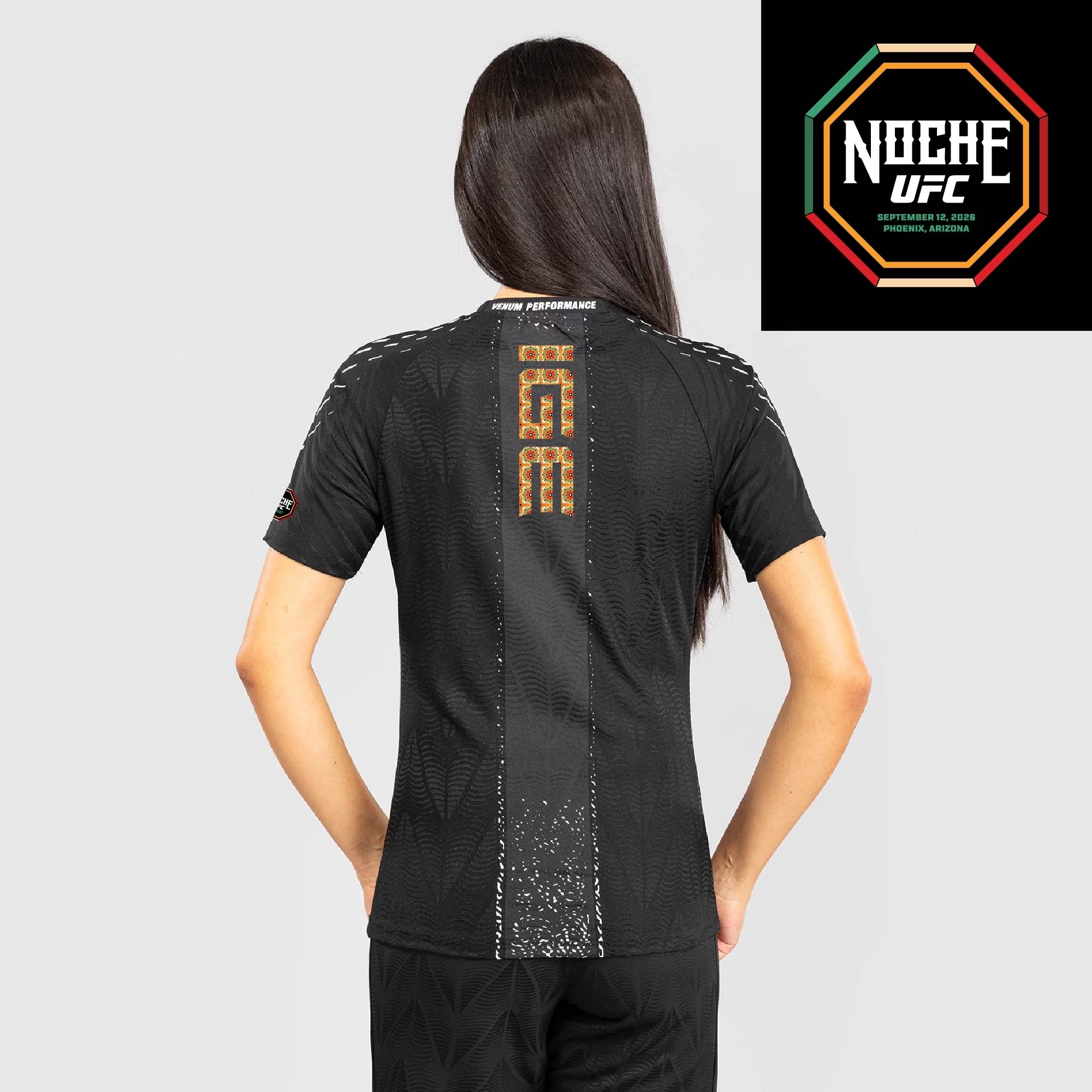 Hunk Wear - Dan Ige Women's UFC Zenith by Venum Authentic Fight Night Noche Walkout Jersey - Black
