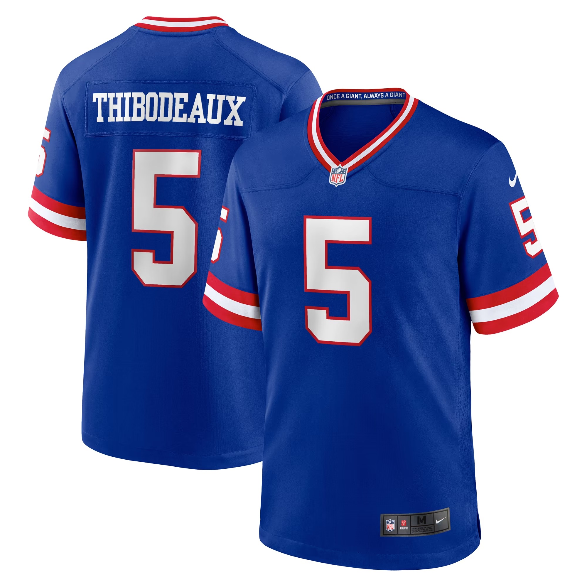 Hunk Wear - Kayvon Thibodeaux New York Giants Nike Classic Player Game Jersey - Royal