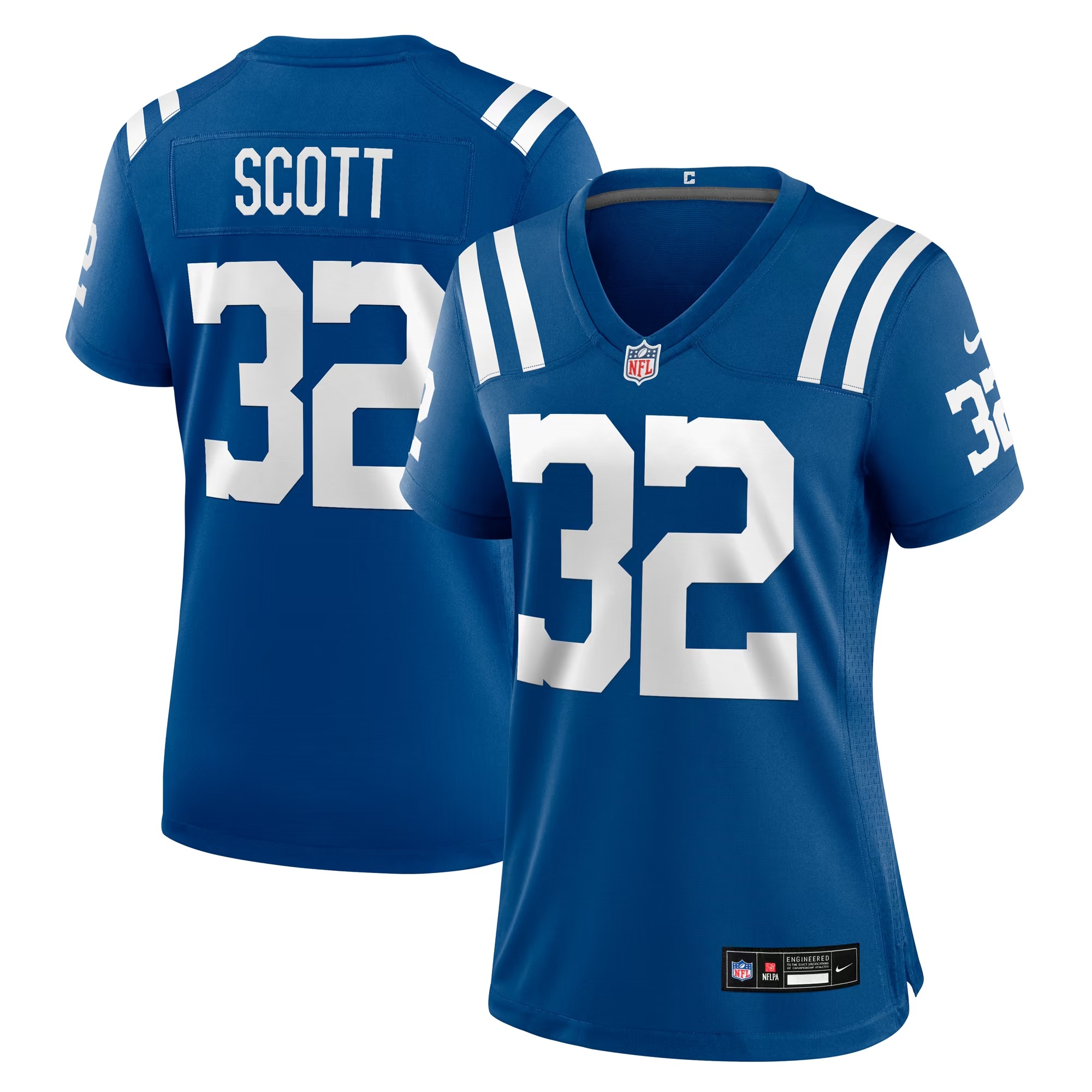 Hunk Wear - Daniel Scott Indianapolis Colts Nike Women's Team Game Jersey - Royal