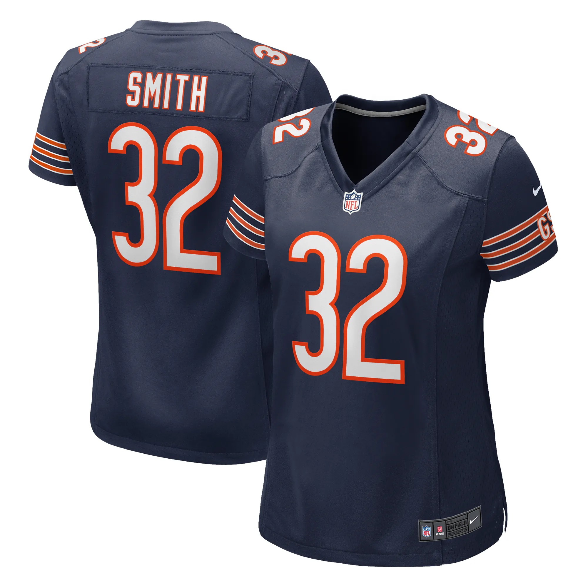 Hunk Wear - Terell Smith Chicago Bears Nike Women's Game Jersey - Navy