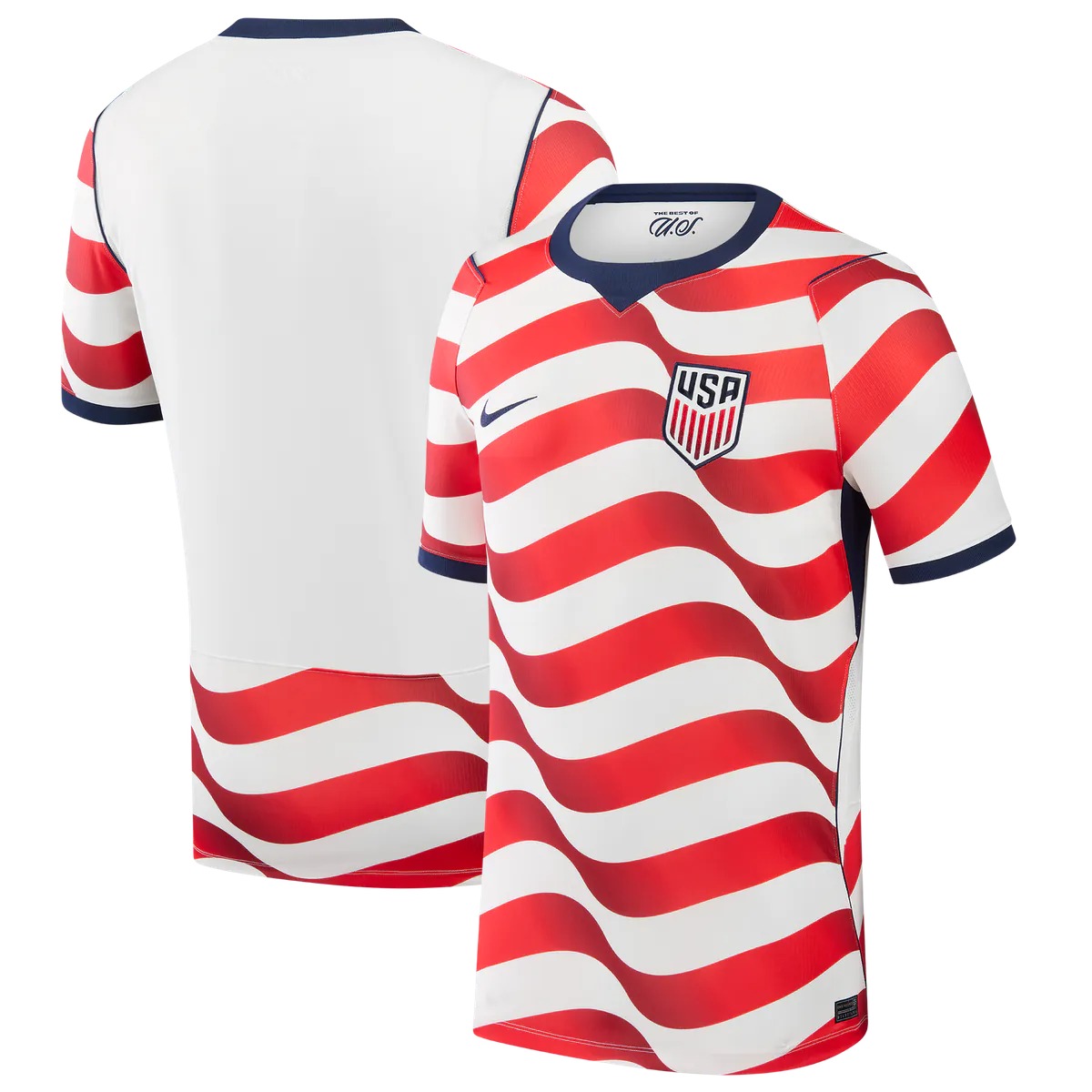 Hunk Wear - USMNT Nike 2026 Home Stadium Replica Jersey - White