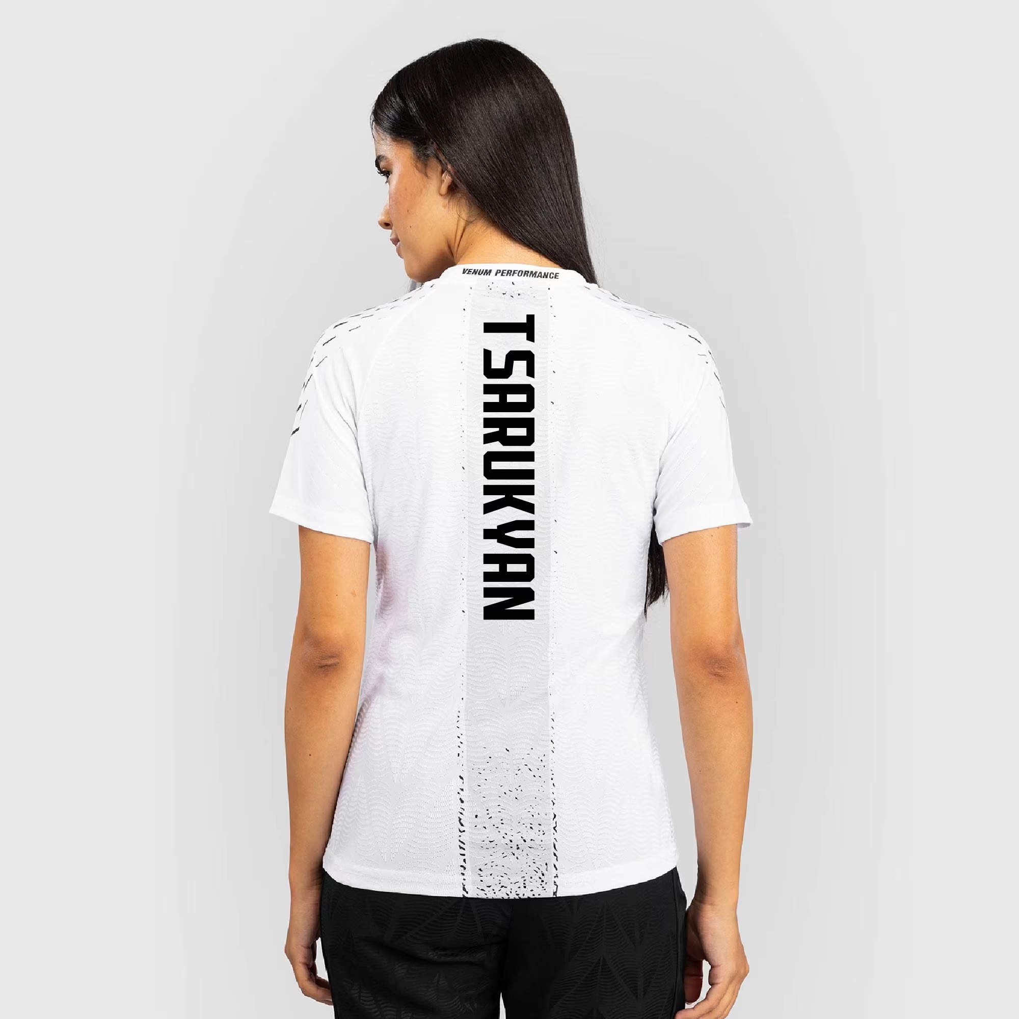 Hunk Wear - Arman Tsarukyan UFC Zenith by Venum Women's Authentic Fight Night Walkout Jersey - White