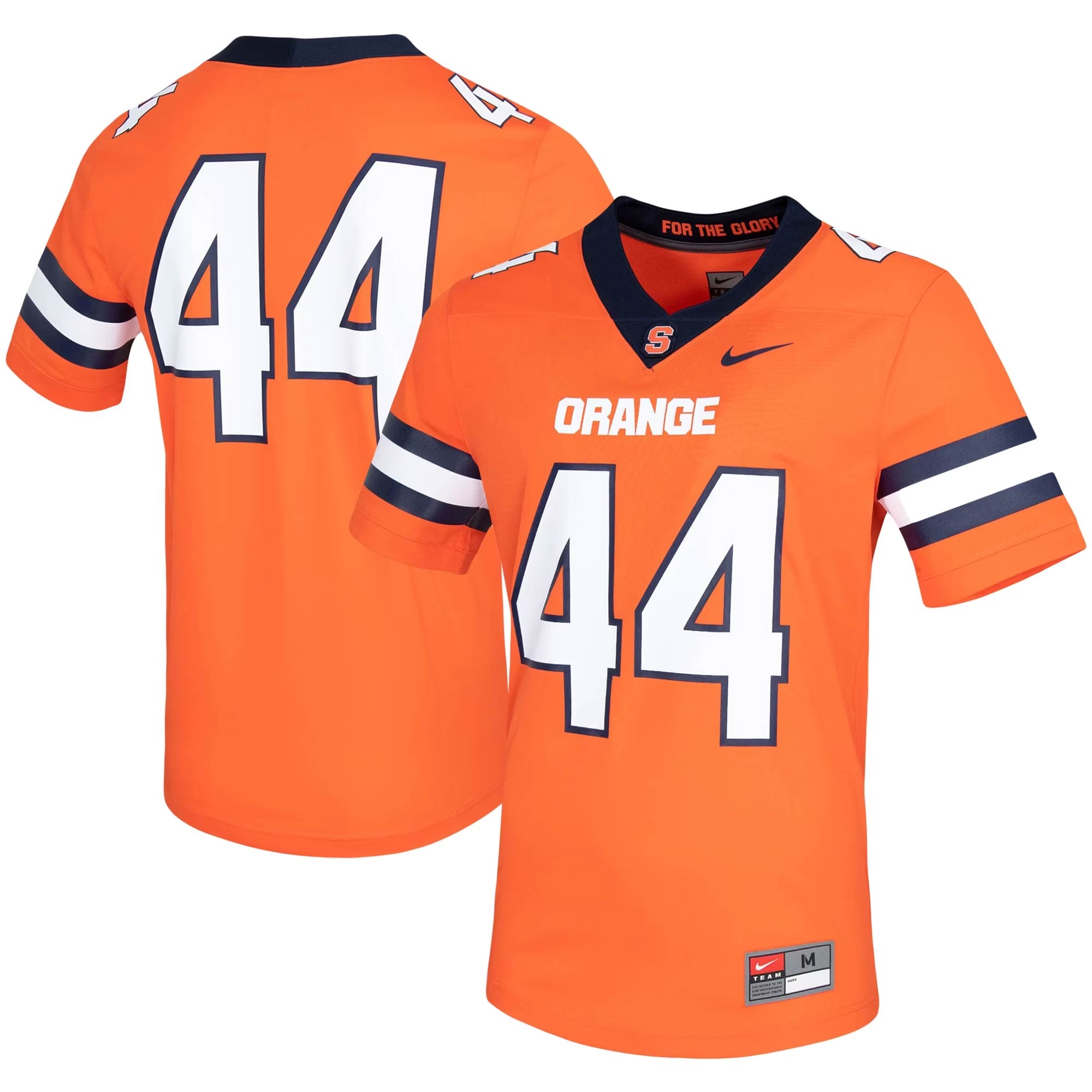 Hunk Wear - #44 Syracuse Orange Nike Untouchable Game Jersey - Orange