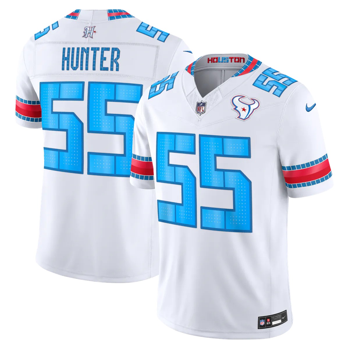 Hunk Wear - Danielle Hunter Houston Texans Nike 2026 Rivalries Collection Stitched Limited Jersey - White