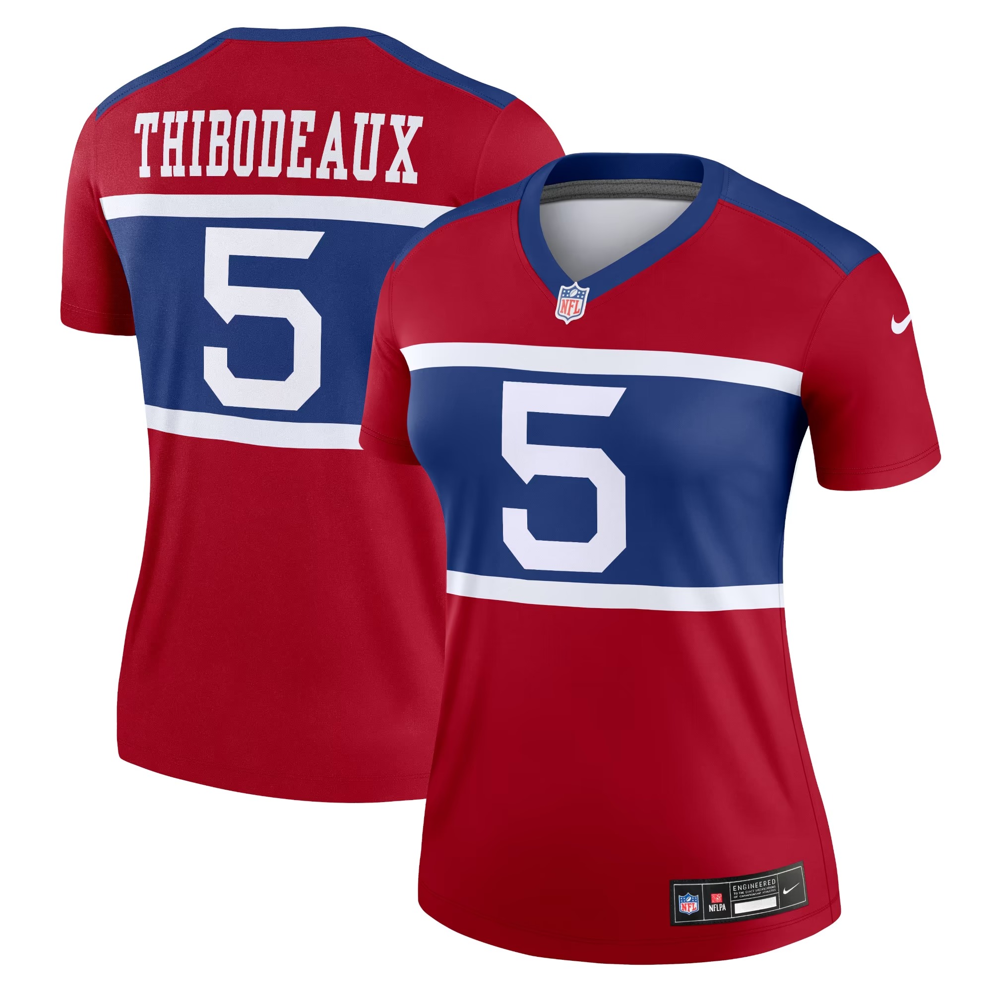 Hunk Wear - Kayvon Thibodeaux New York Giants Nike Women's Alternate Legend Player Performance Top - Red
