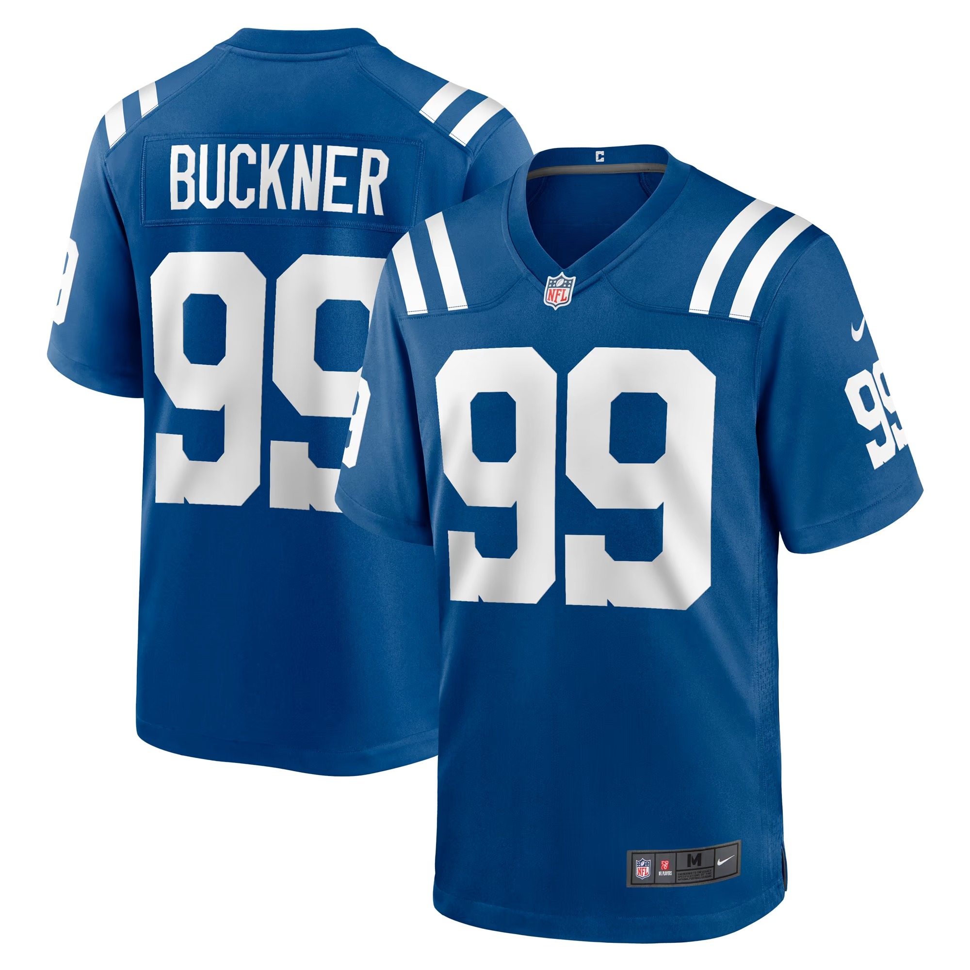 Hunk Wear - DeForest Buckner Indianapolis Colts Nike Game Jersey - Royal