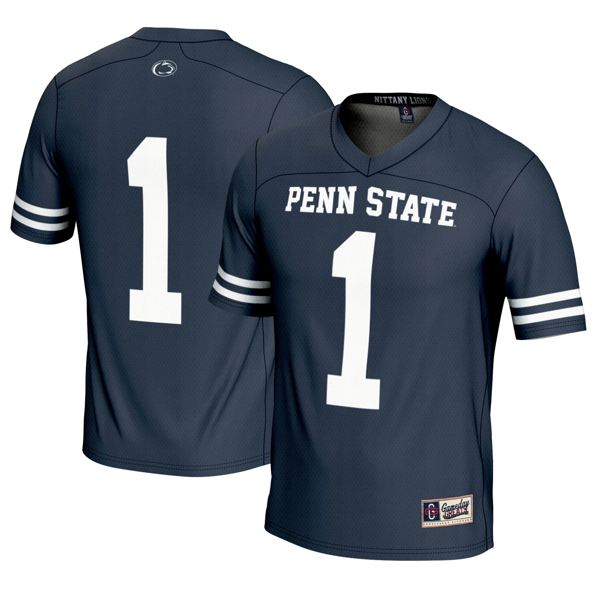 Hunk Wear - #1 Penn State Nittany Lions GameDay Greats Youth Lightweight Lacrosse Jersey - Navy