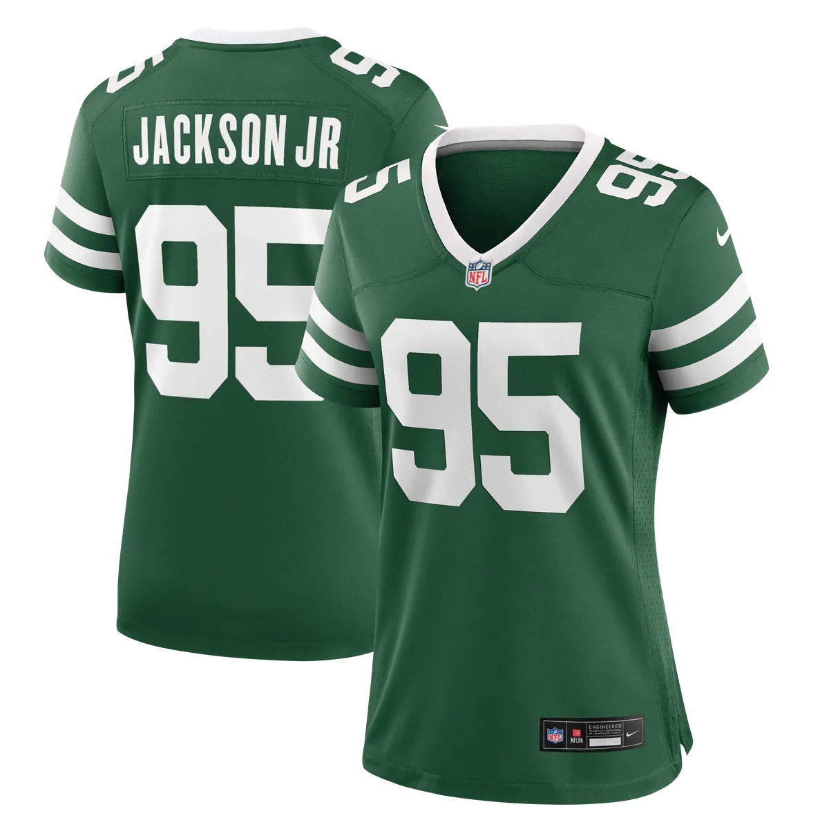 Hunk Wear - Darrell Jackson Jr. New York Jets Nike Women's Team Game Jersey - Legacy Green