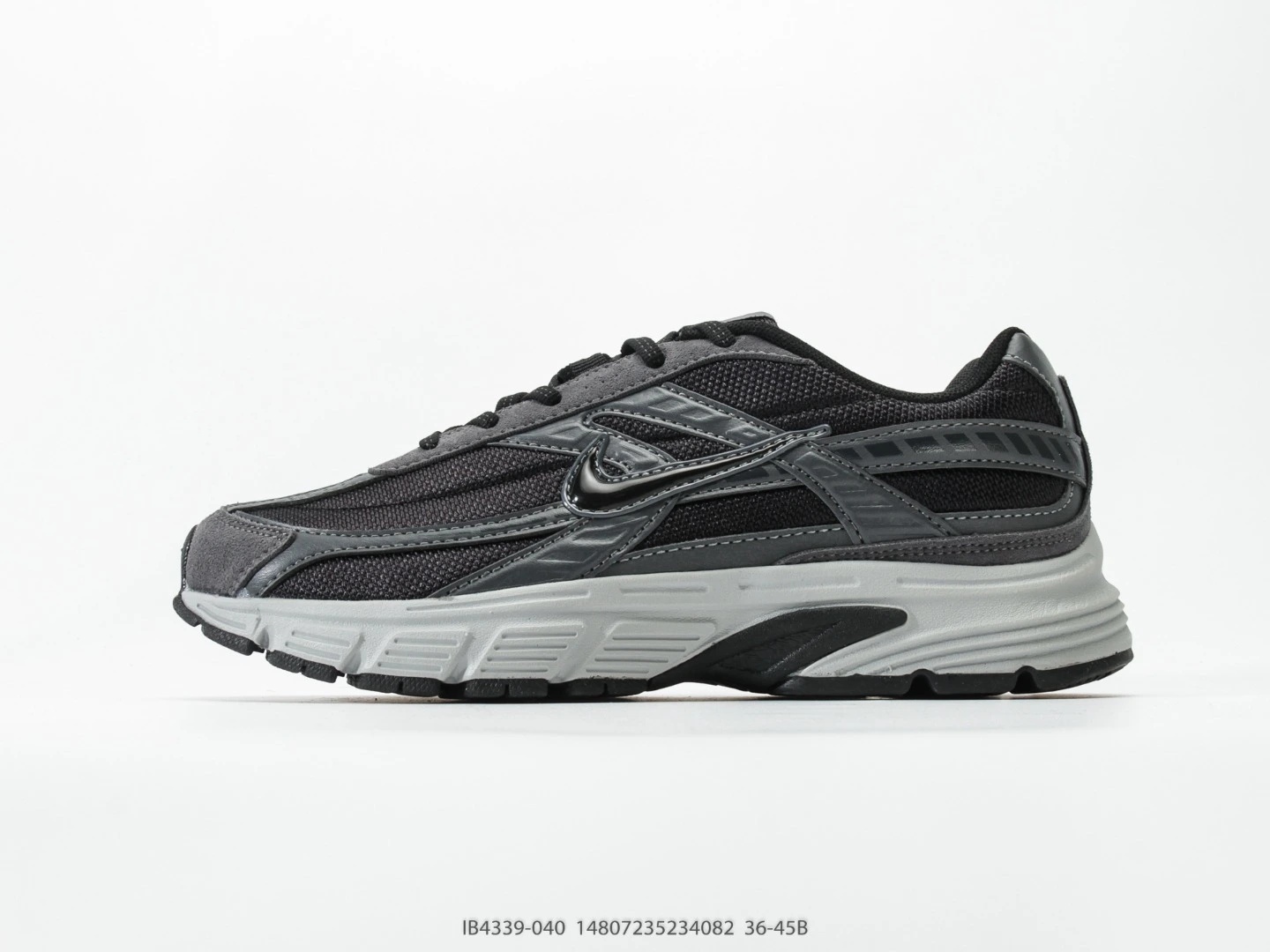 Nike Running Shoes Grey Suede Mesh Athletic IB4339-040