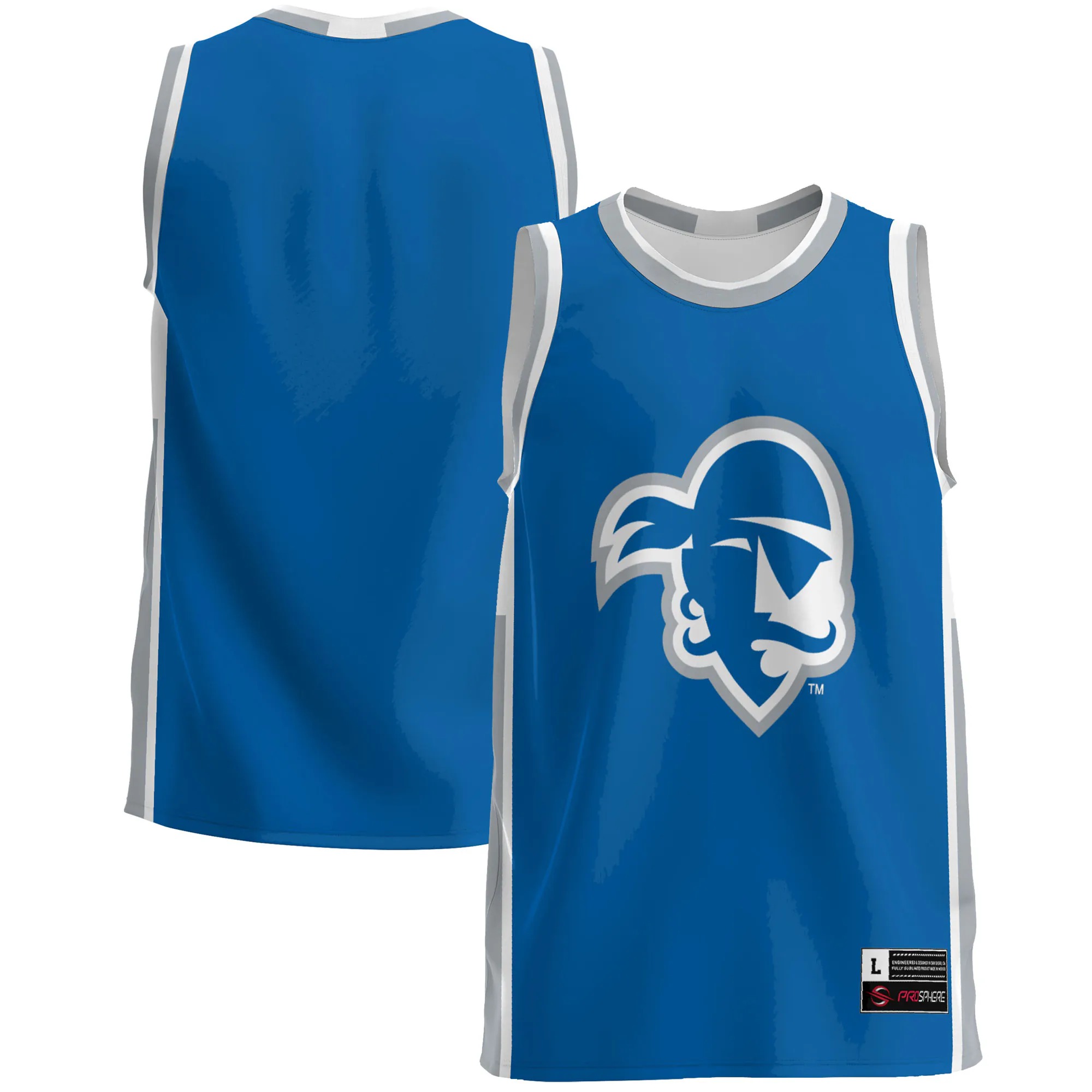Hunk Wear - Seton Hall Pirates GameDay Greats Lightweight Basketball Jersey - Blue