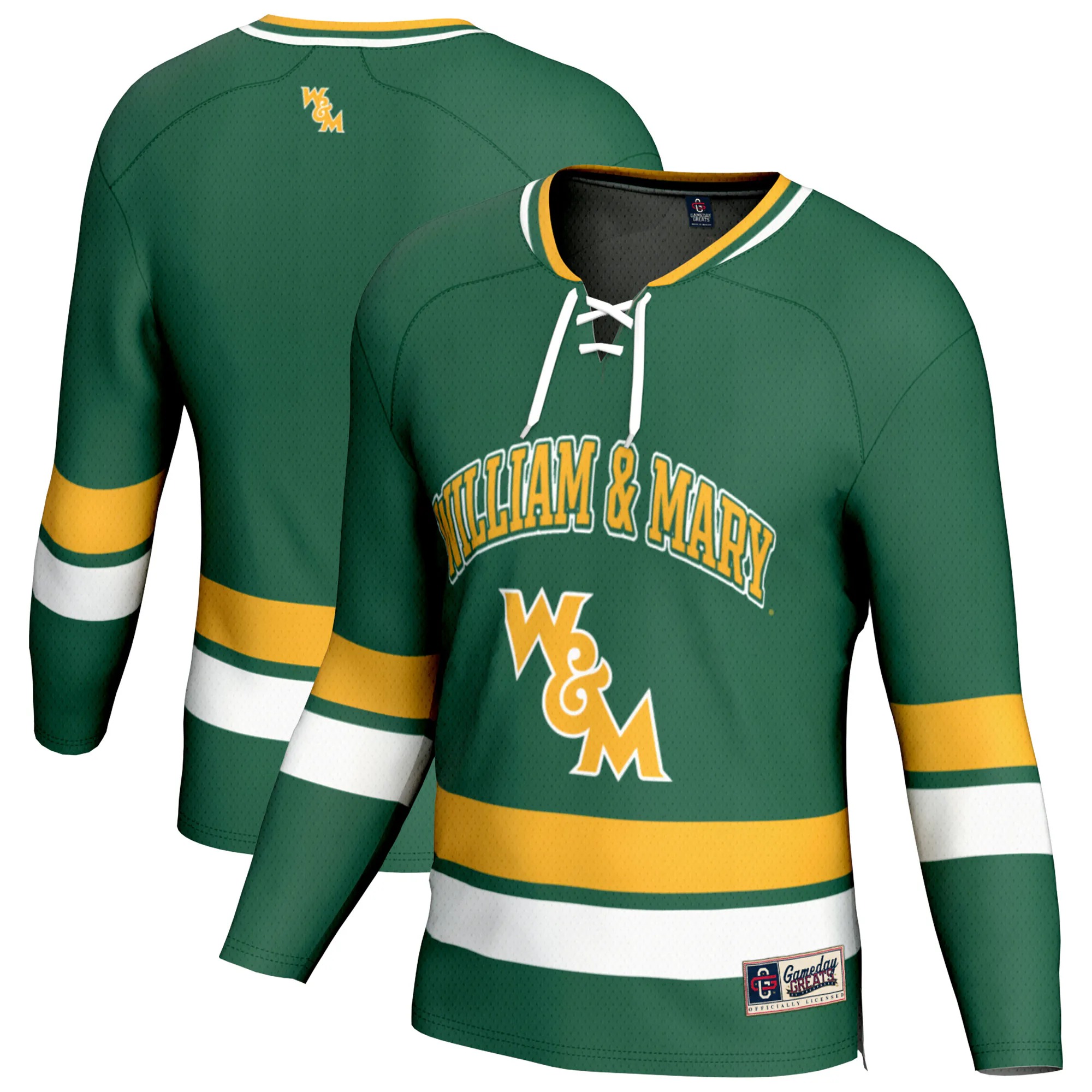 Hunk Wear - William & Mary Tribe GameDay Greats Hockey Jersey - Green