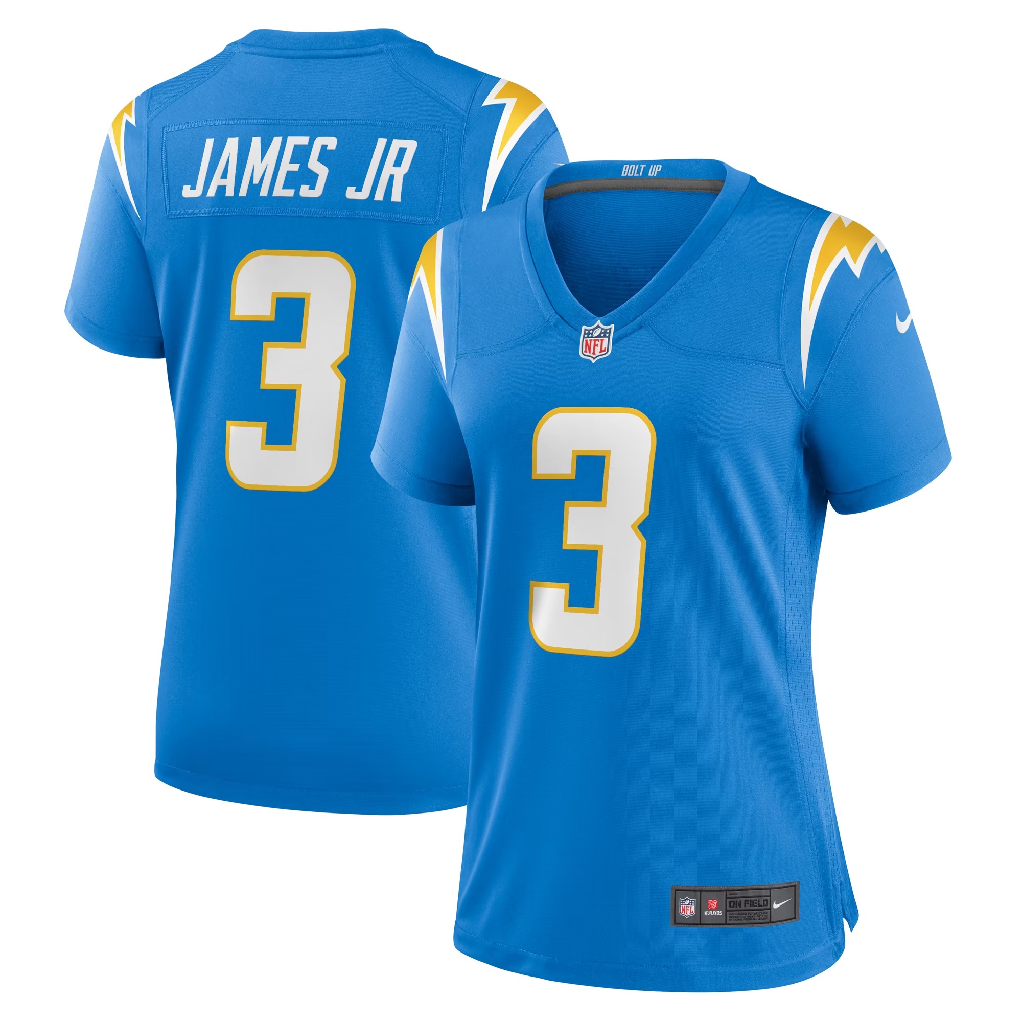 Hunk Wear - Derwin James Jr. Los Angeles Chargers Nike Women's Player Jersey - Powder Blue