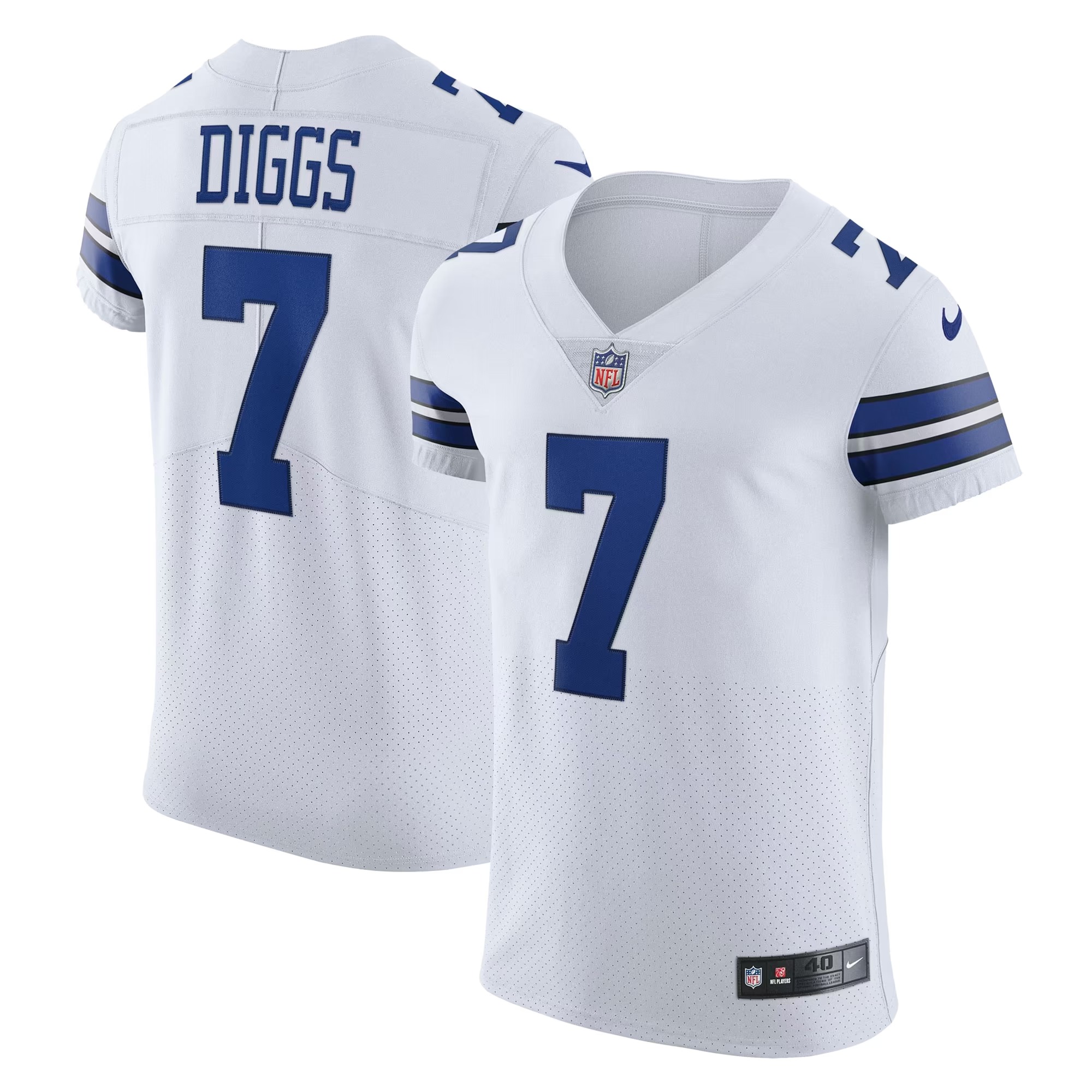 Hunk Wear - Trevon Diggs Dallas Cowboys Nike Vapor Elite Jersey - White