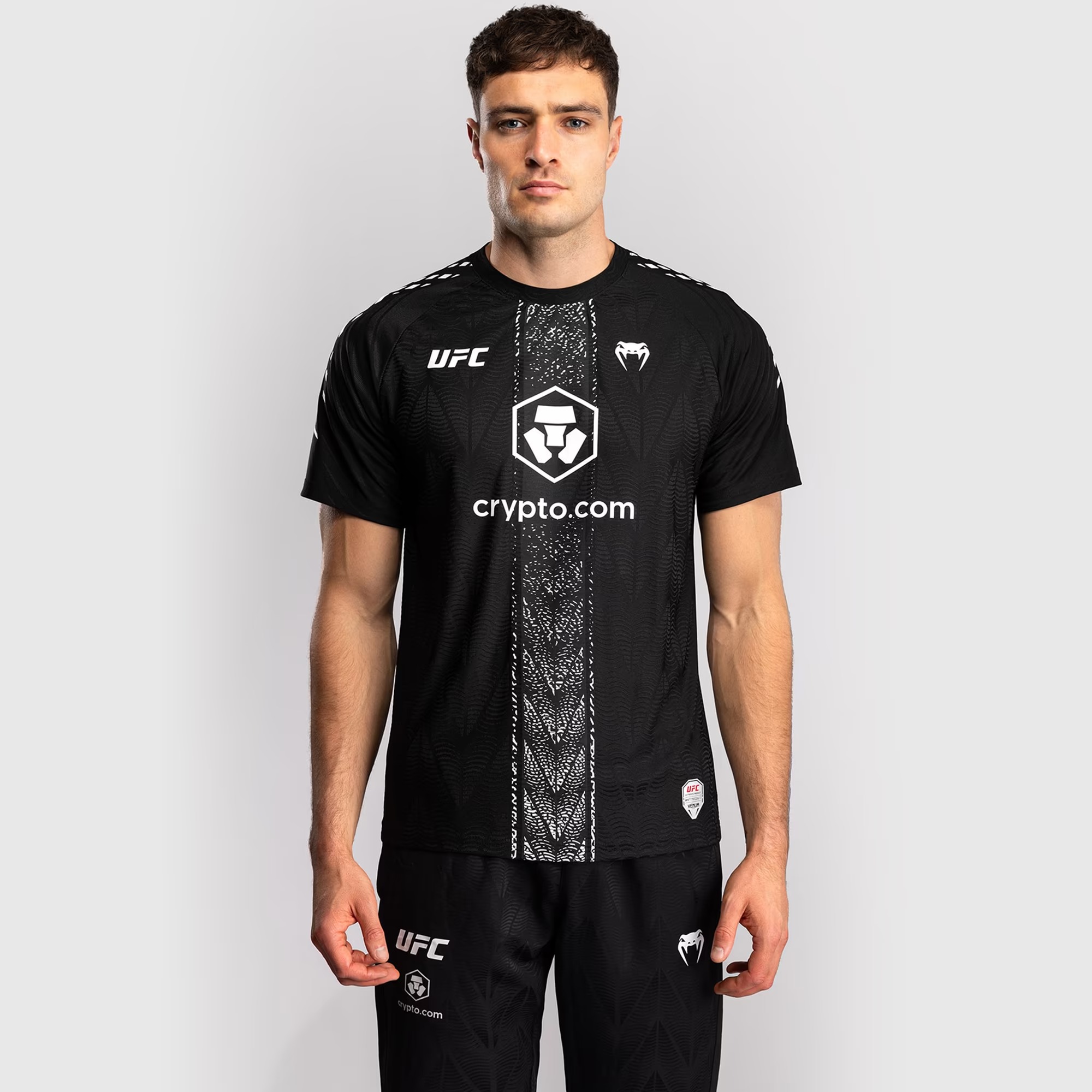 Hunk Wear - UFC Zenith by Venum Authentic Fight Night Walkout Jersey - Black