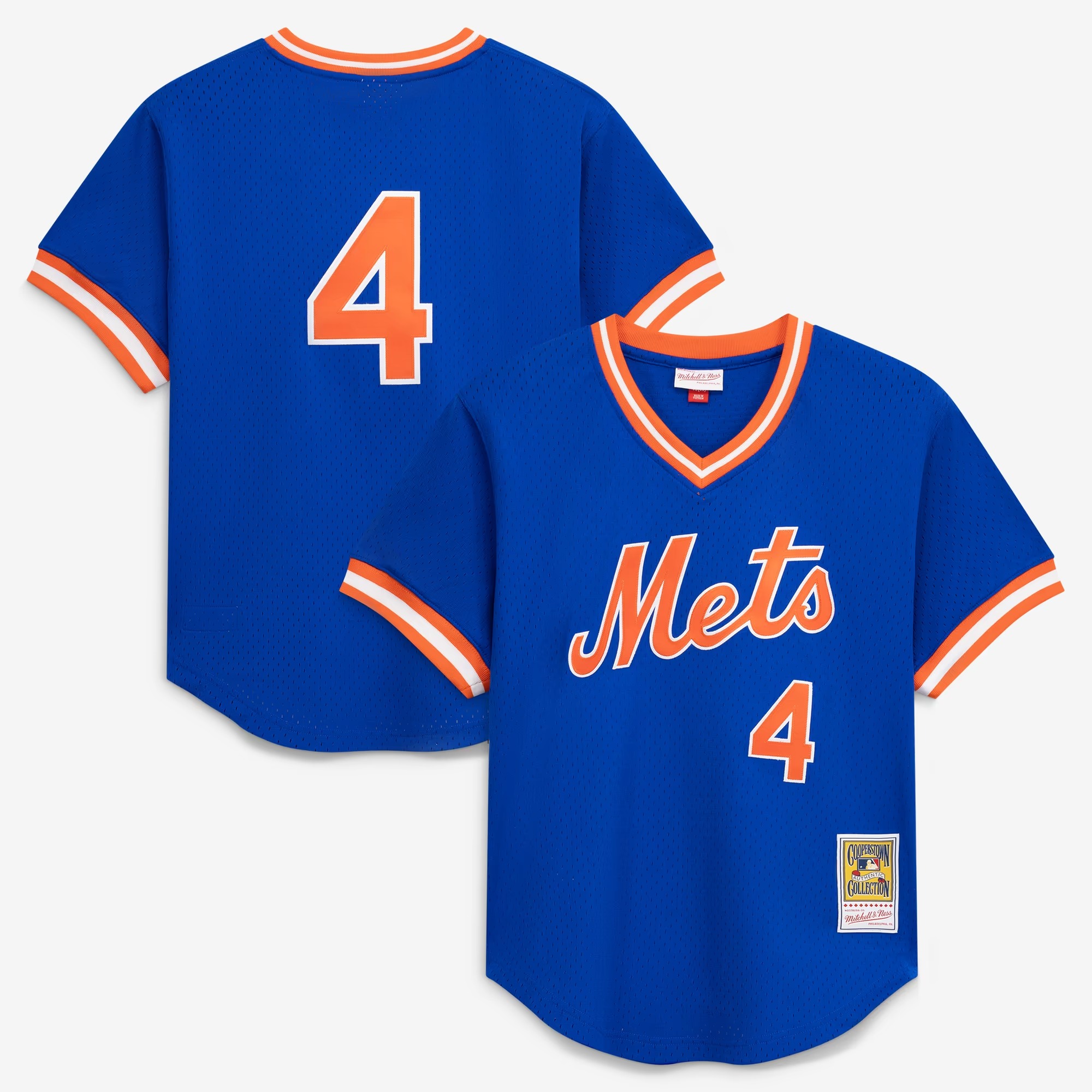 Hunk Wear - Lenny Dykstra New York Mets Mitchell & Ness Authentic Batting Practice Jersey - Royal