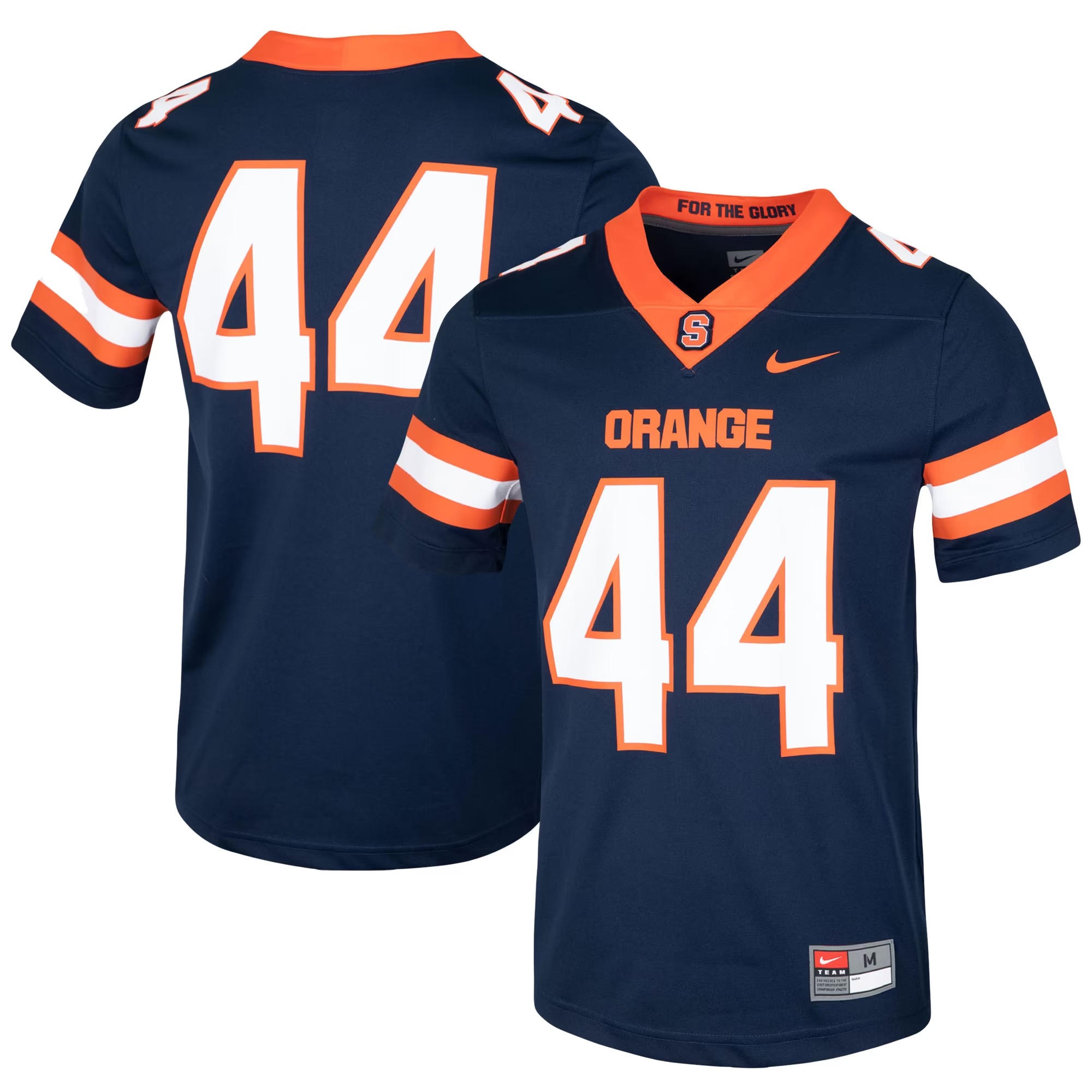 Hunk Wear - #44 Syracuse Orange Nike Football Jersey - Navy