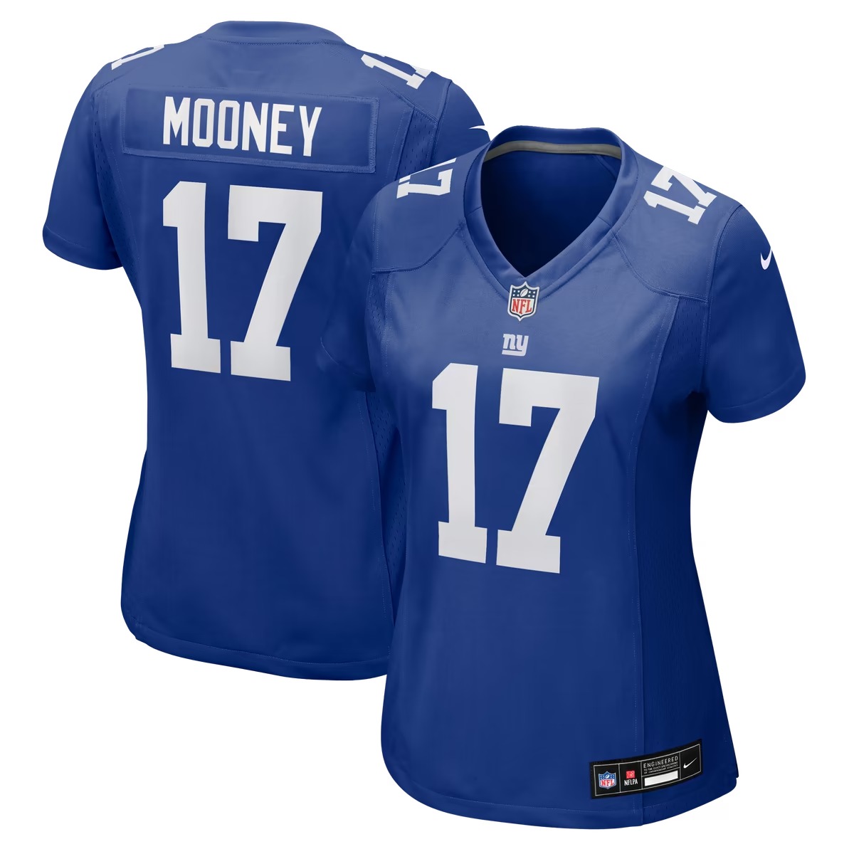 Hunk Wear - Darnell Mooney New York Giants Nike Women's Team Game Jersey - Royal