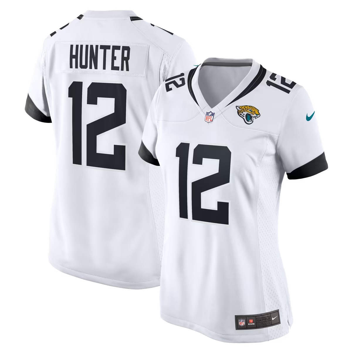 Hunk Wear - Travis Hunter Jacksonville Jaguars Nike Women's Game Jersey - White