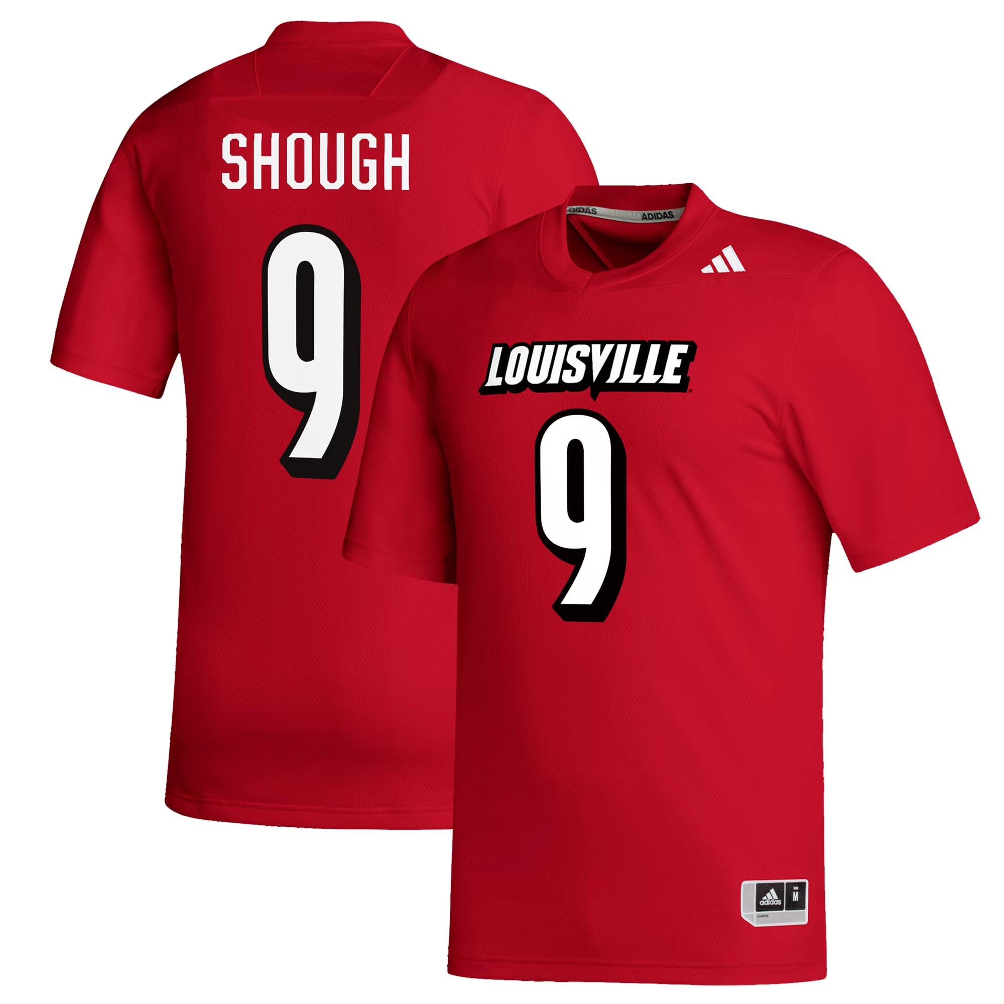 Hunk Wear - Tyler Shough Louisville Cardinals adidas Replica Football Alumni Jersey - Red