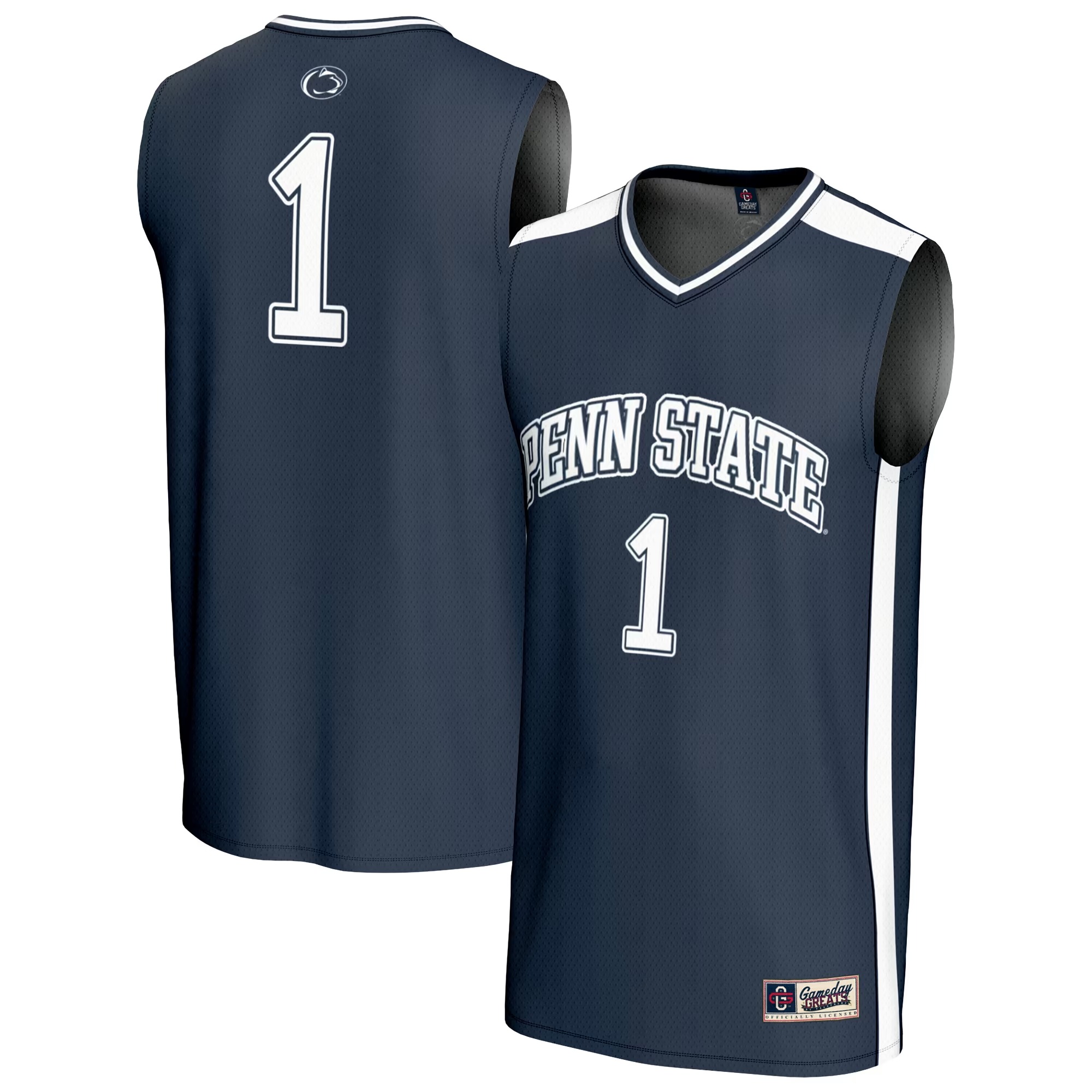 Hunk Wear - #1 Penn State Nittany Lions GameDay Greats Youth Lightweight Basketball Jersey - Navy