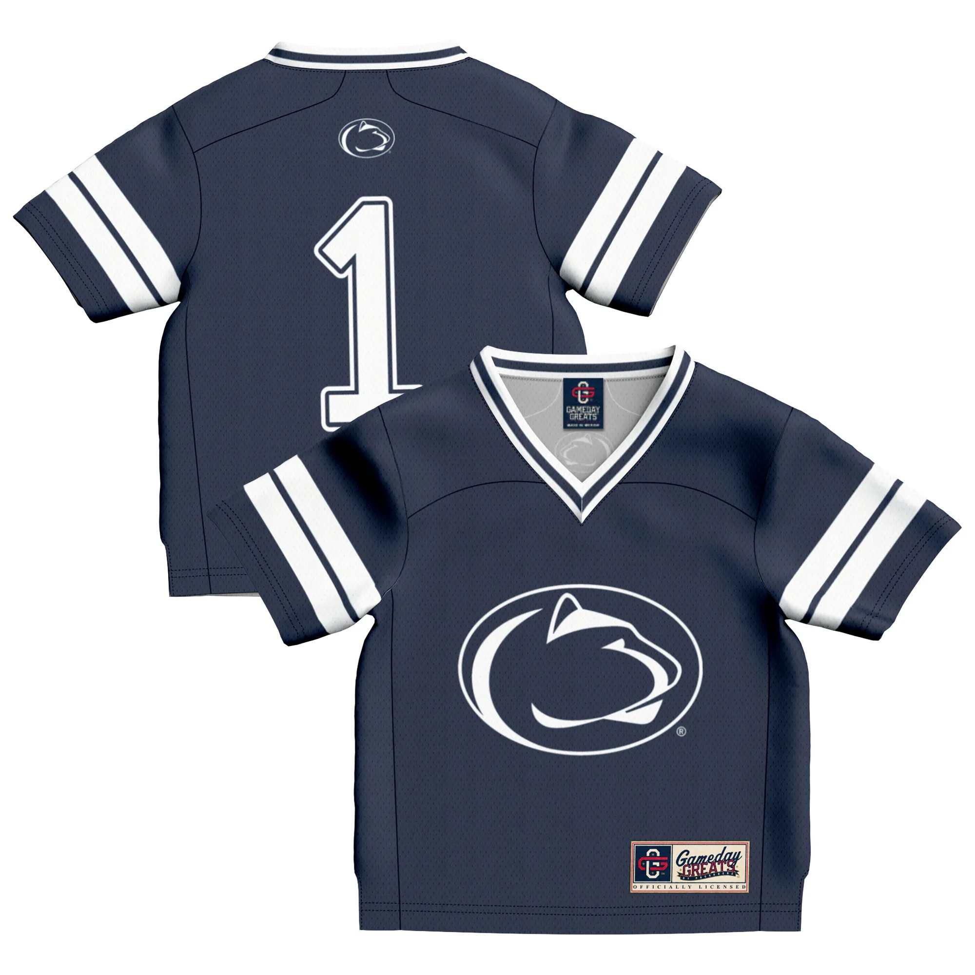 Hunk Wear - #1 Penn State Nittany Lions GameDay Greats Infant Football Fashion Jersey - Navy