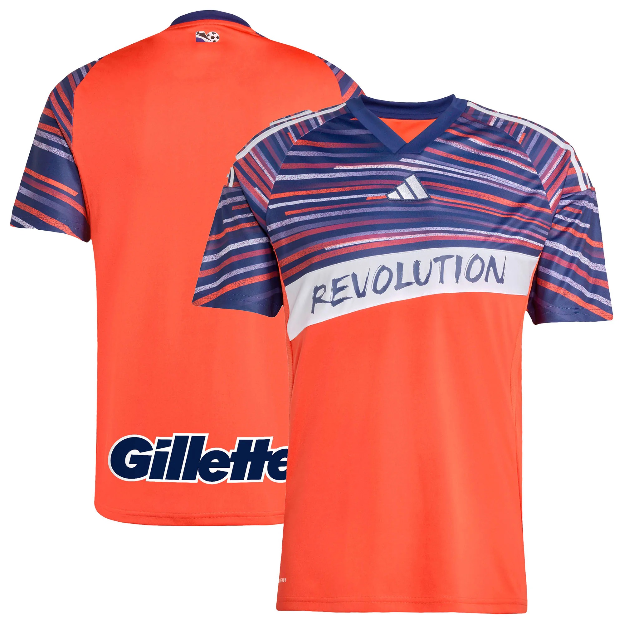 Hunk Wear - New England Revolution adidas 2025 Third Replica Jersey - Red