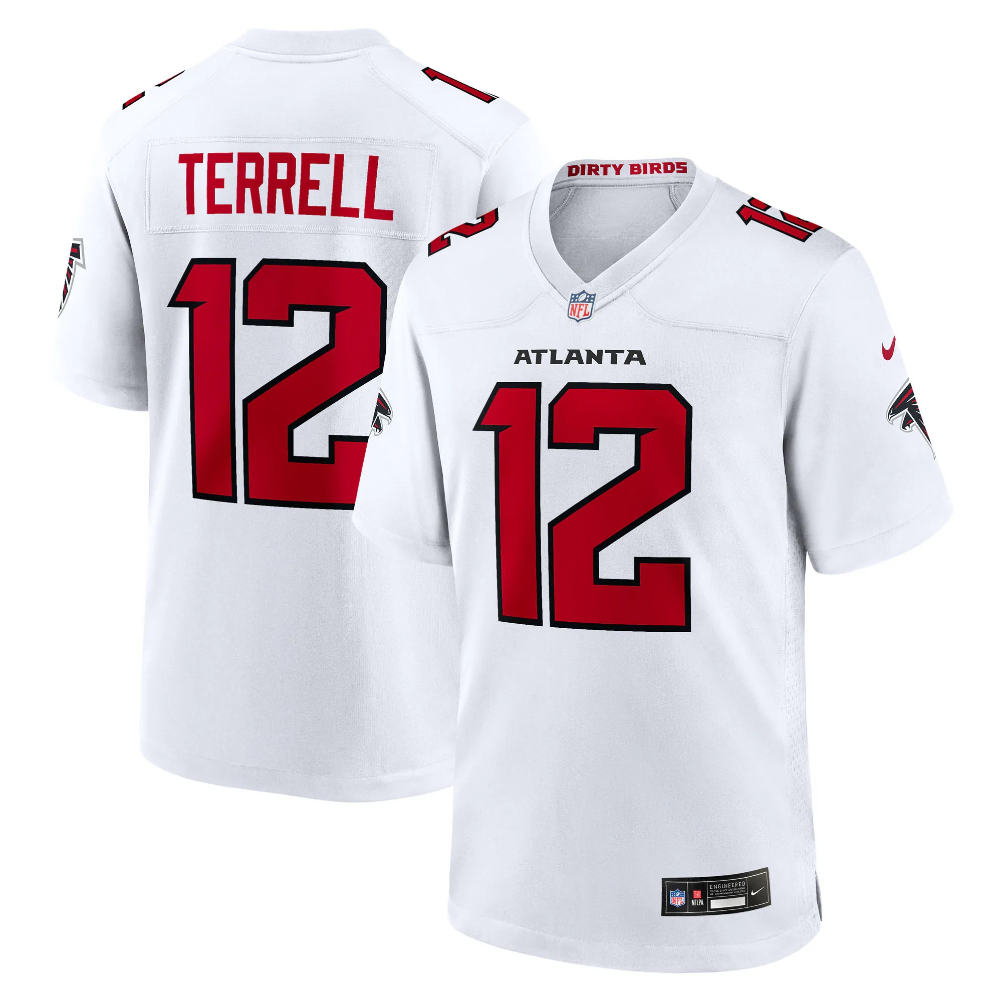 Hunk Wear - Avieon Terrell Atlanta Falcons Nike Game Jersey - White