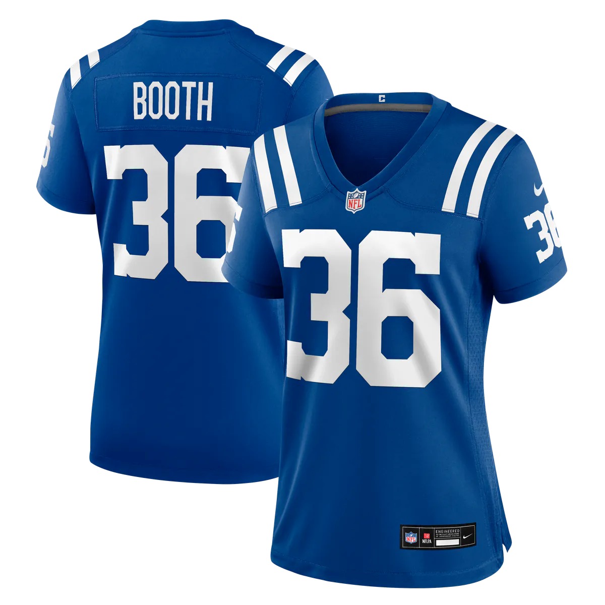 Hunk Wear - Davon Booth Indianapolis Colts Nike Women's Team Game Jersey - Royal