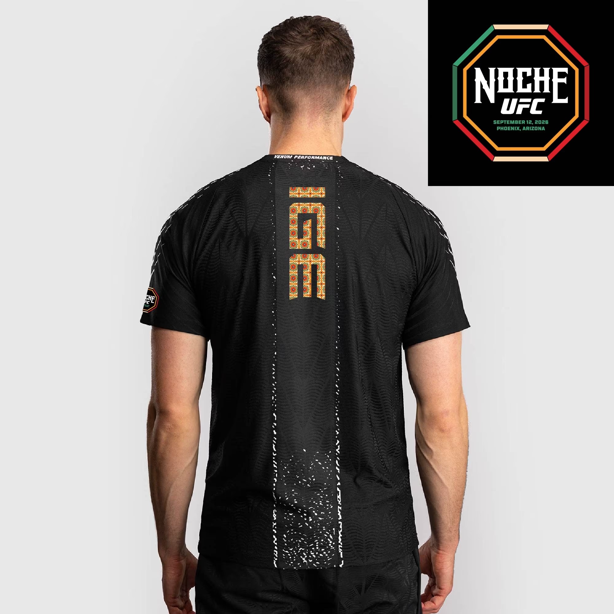 Hunk Wear - Dan Ige UFC Zenith by Venum Authentic Fight Night Noche Walkout Jersey - Black